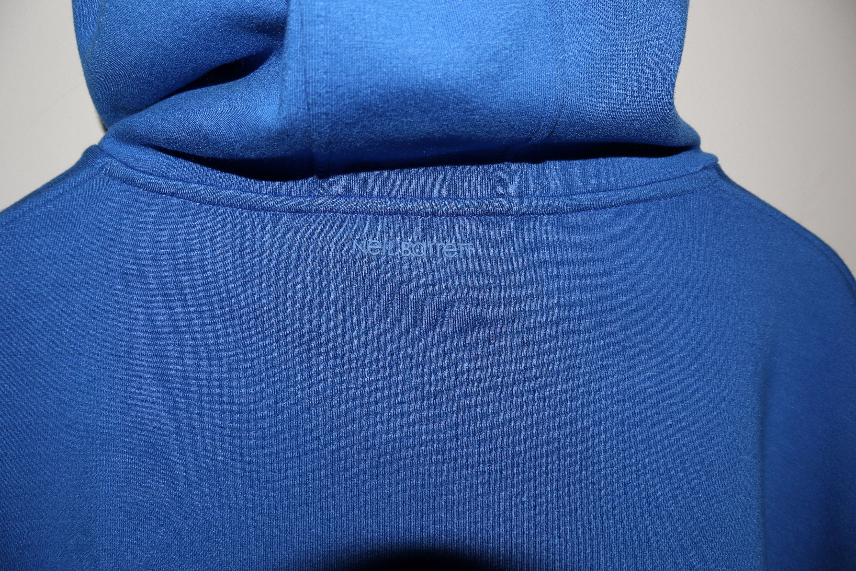 Neil Barrett Modernist neoprene hoodie Size US M / EU 48-50 / 2 - 8 Thumbnail