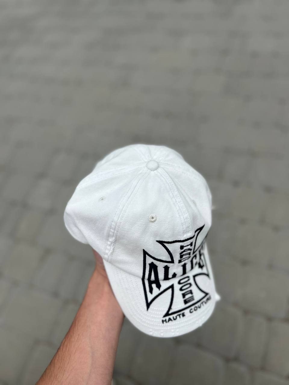 Alice Hollywood White Cap Choppers Logo Rare