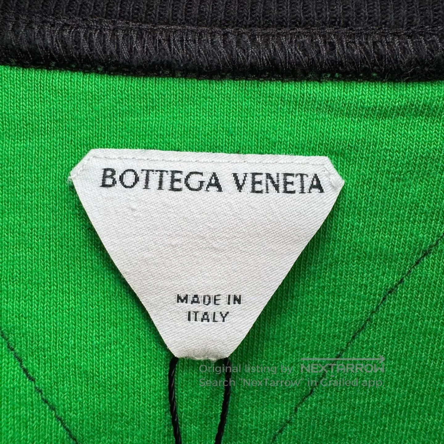 Bottega Veneta Bottega Veneta Black Green Double Layer Tee. Size XS / US 0-2 / IT 36-38 - 5 Thumbnail