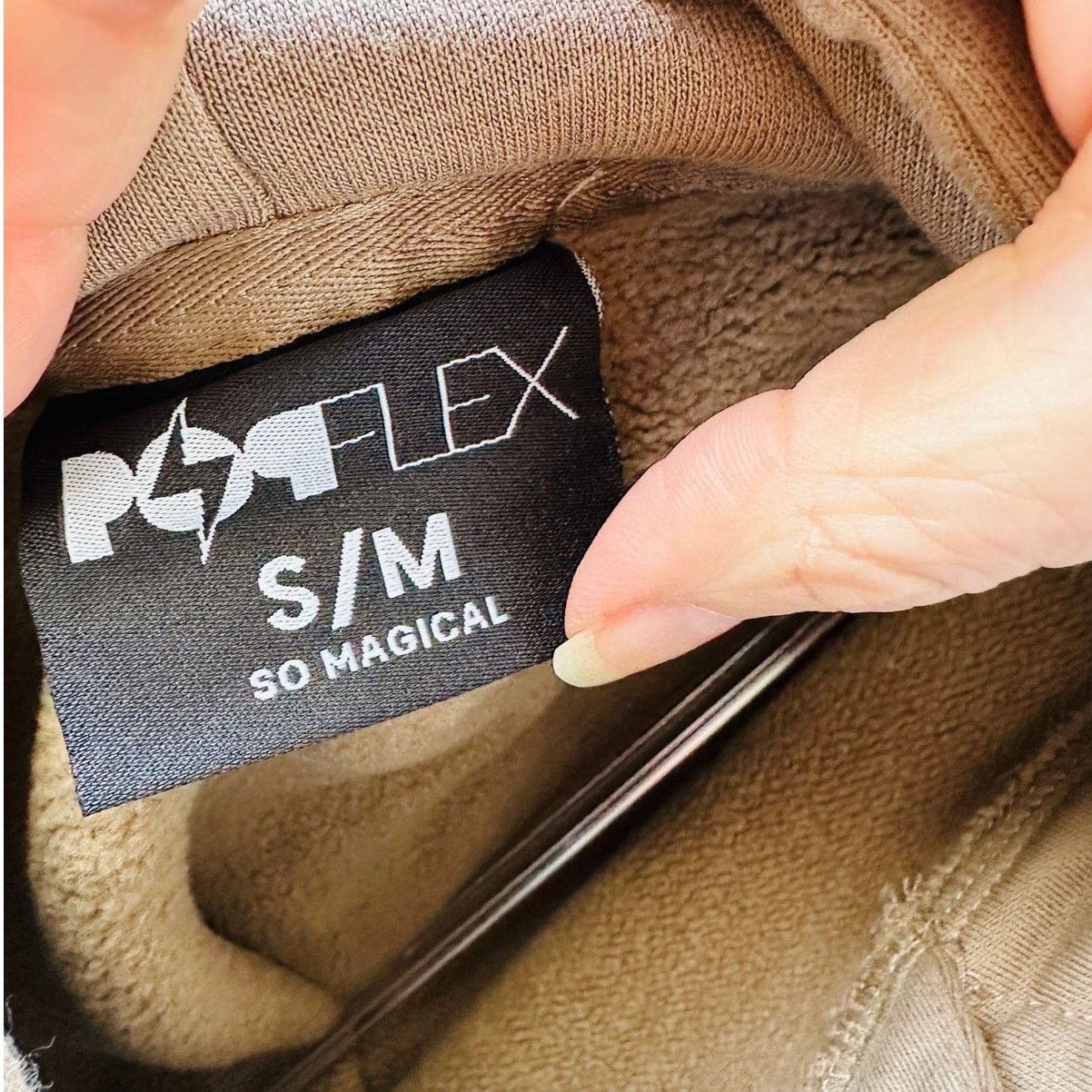 Other Popflex Taupe Kangaroo Pocket Drop Shoulder Pullover Hoodie Size S / US 4 / IT 40 - 7 Thumbnail