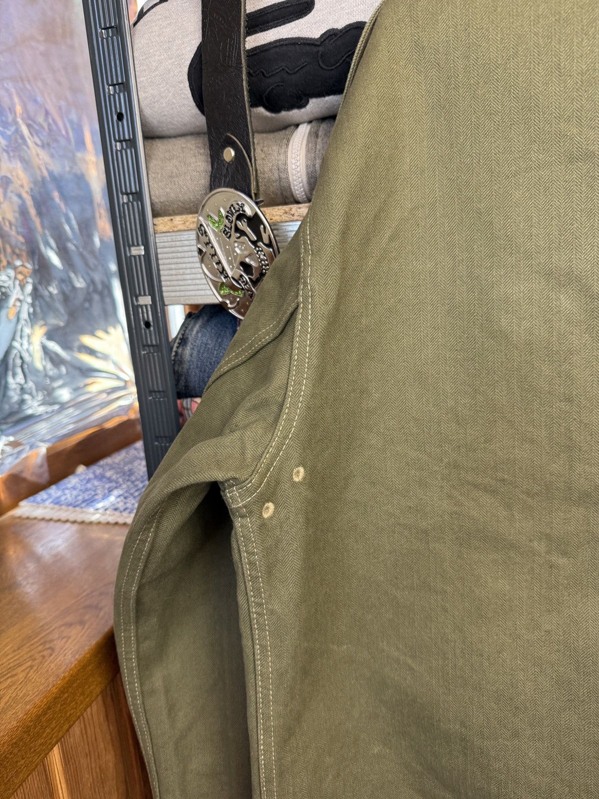 RRL Ralph Lauren RRL Double RL CRAZY Military Pocket Jacket Size US XL / EU 56 / 4 - 9 Thumbnail