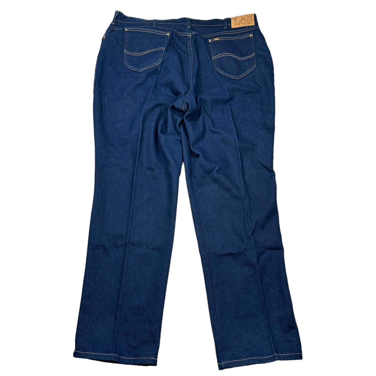 Lee Vintage Lee Riders Jeans 40 Blue Denim USA 80s Union Pants Size US 40 / EU 56 - 2 Thumbnail