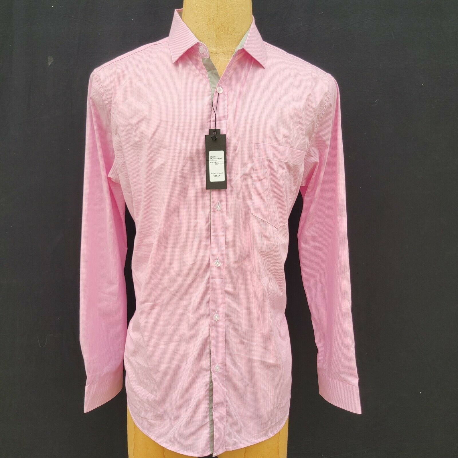 Other Men's Galaxy By Harvic Slim Fit Tapered Shirt. Large Size US L / EU 52-54 / 3 - 2 Thumbnail