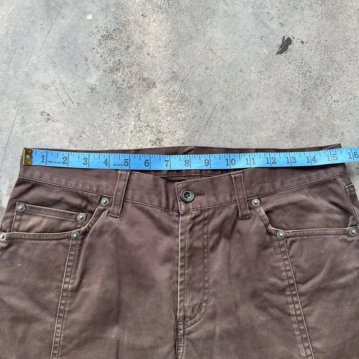 PPFM STEALS💥Vtg PPFM Utility Multipocket Faded Double Bones Pant Size US 31 - 7 Thumbnail