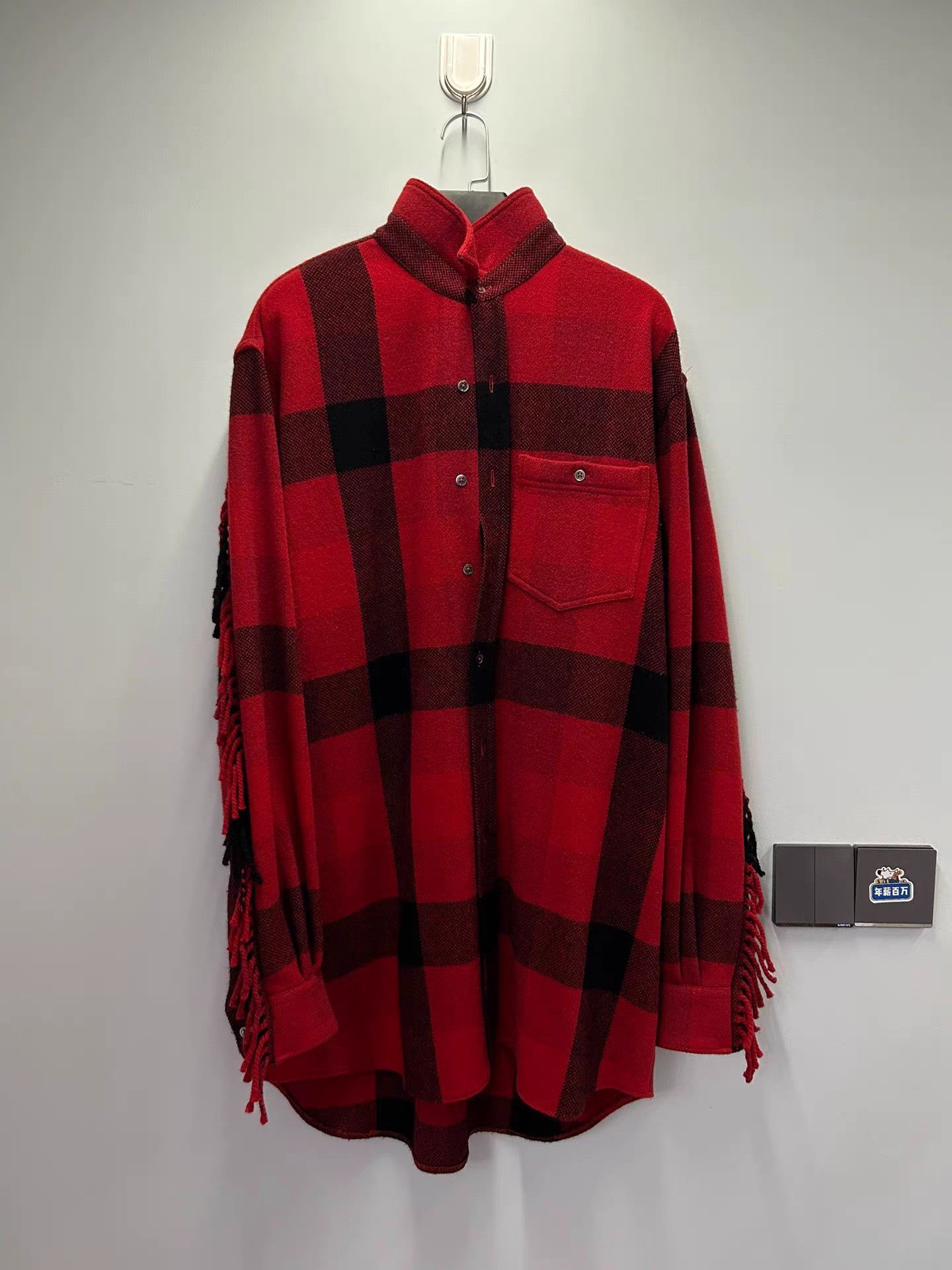 Vetements Vetements 19FW runway fringed wool shirt Size US XS / EU 42 / 0 - 1 Thumbnail