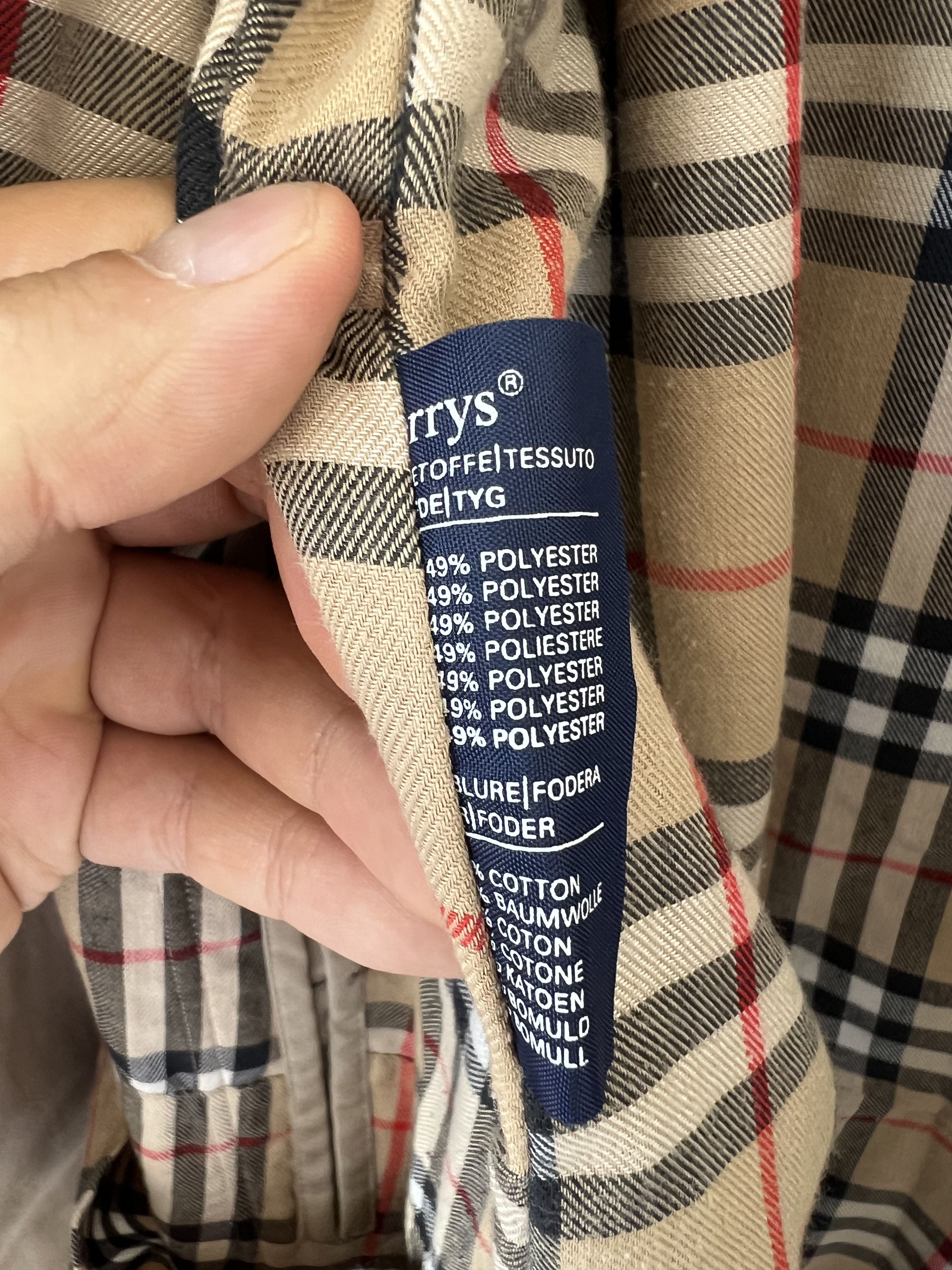 Burberry Burberry Trench Coat 58 Size US XXL / EU 58 / 5 - 5 Thumbnail