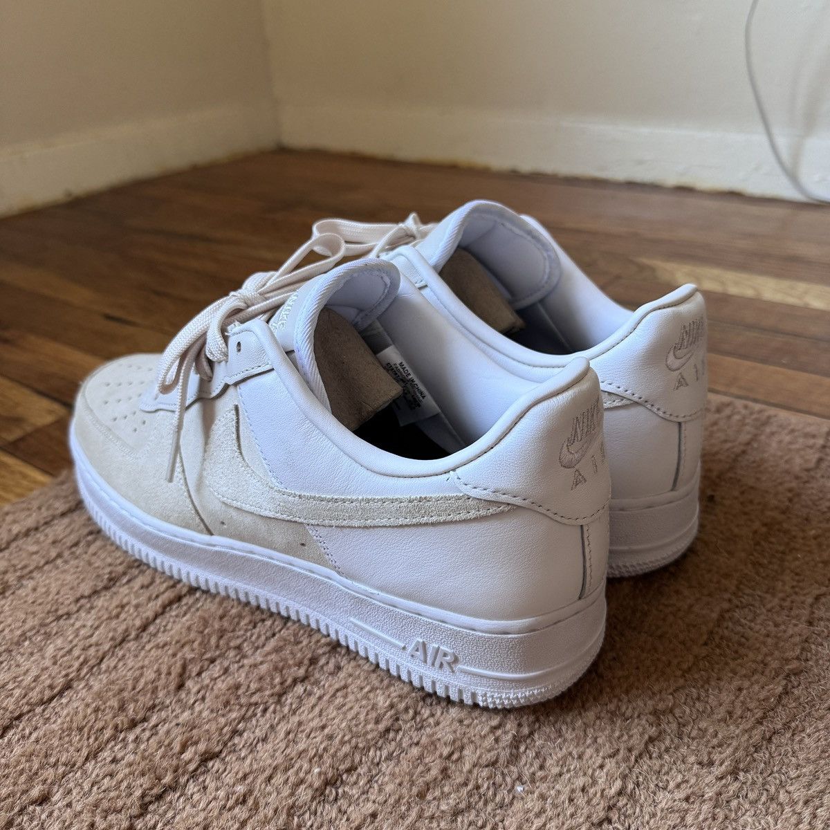 Nike NikeID Air Force 1 Tan Suede Size US 10.5 / EU 43-44 - 2 Thumbnail
