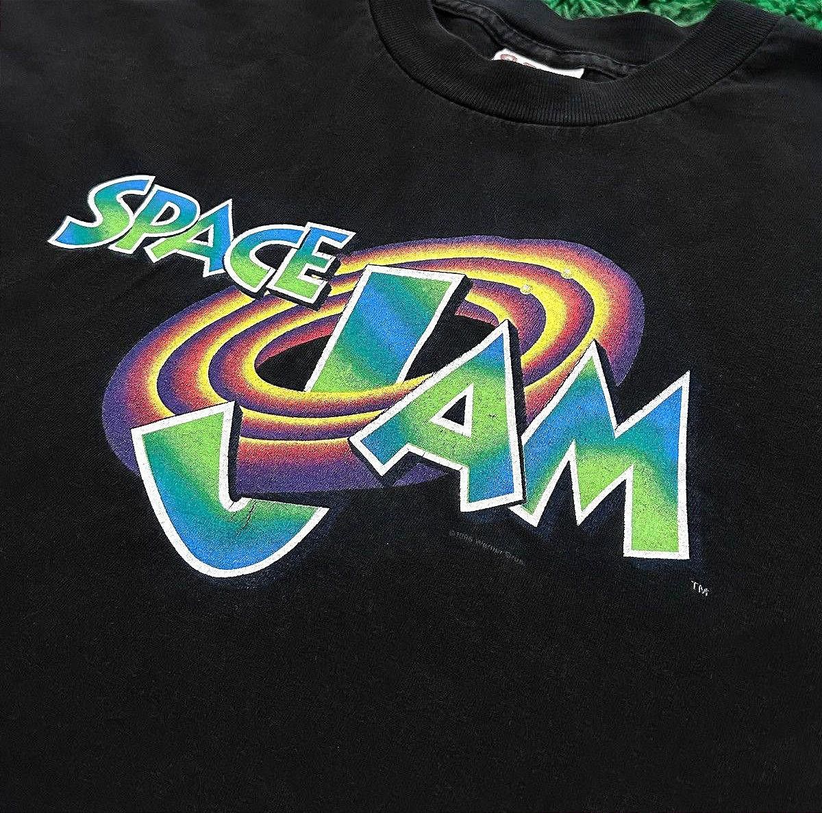 Vintage Vintage 1996 Space Jam Logo Tee Size XL Size US XL / EU 56 / 4 - 2 Thumbnail