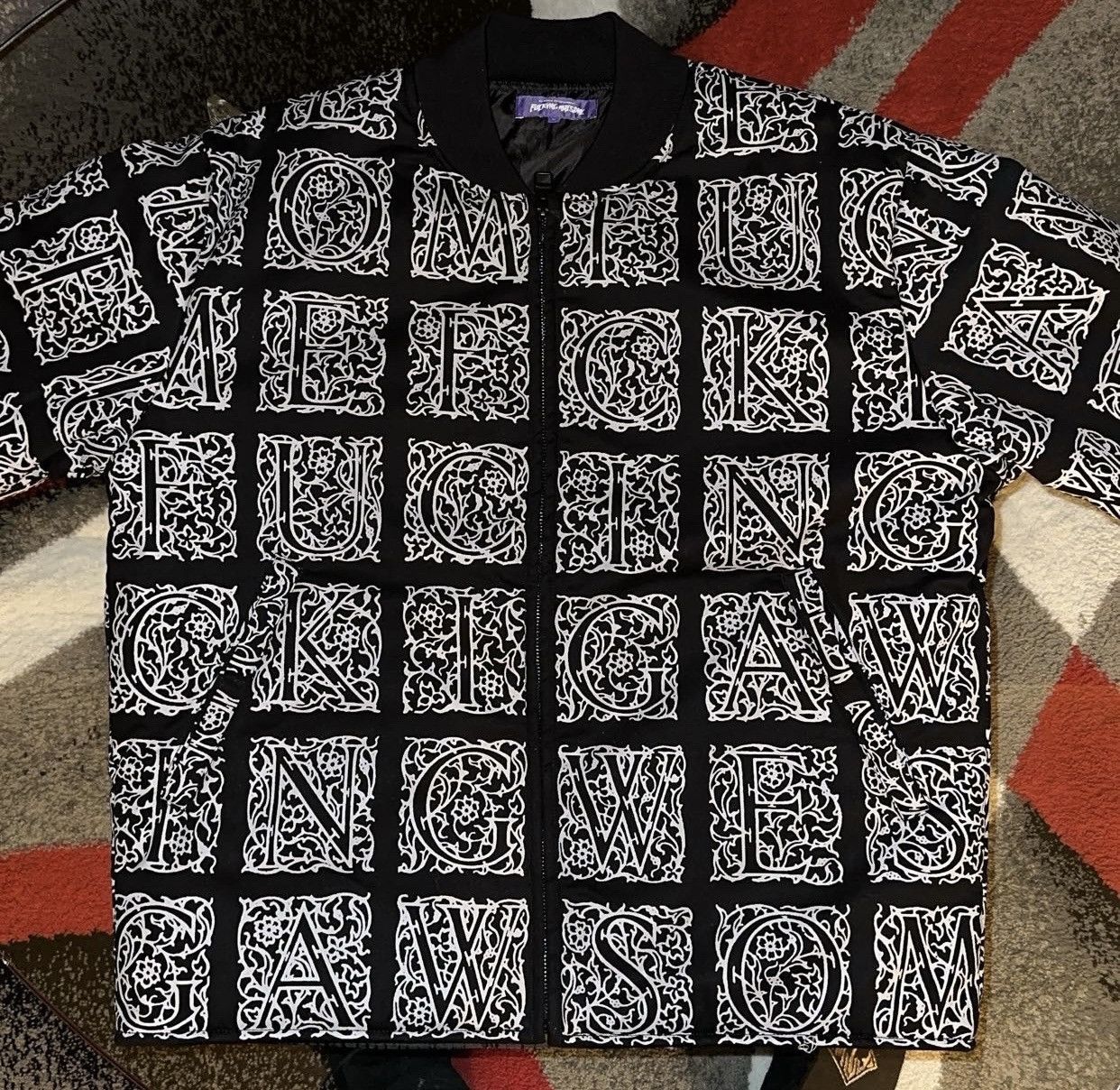 Fucking Awesome Fa filigree bomber jacket Size US L / EU 52-54 / 3 - 2 Thumbnail