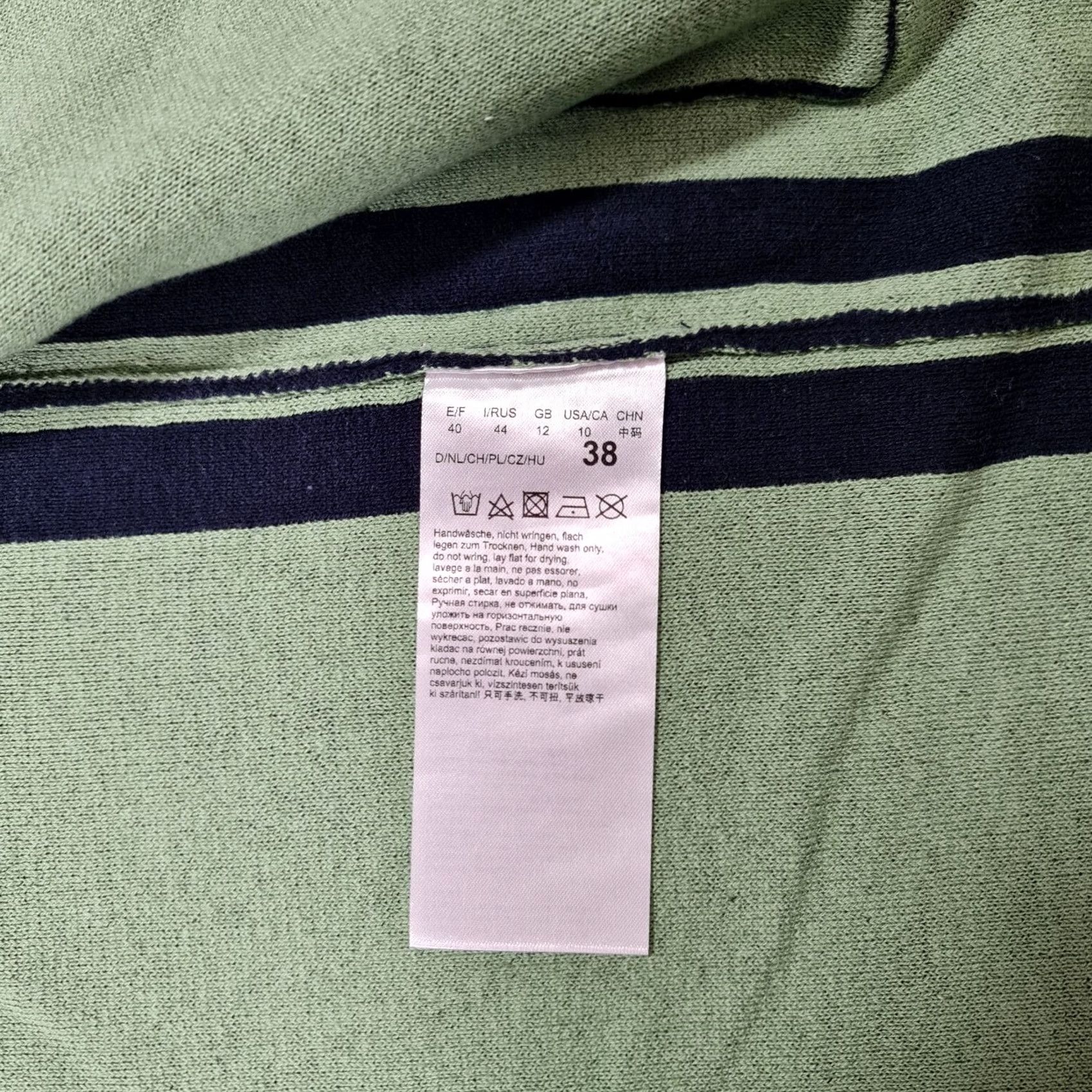 CO Betty & Co Cardigan Womens Hooded Navy Blue 12 UK Cotton Knit Open Front Long Sleeve Logo Jumper Modern Elegant Women’s 12 Size XL / US 12-14 / IT 48-50 - 5 Thumbnail