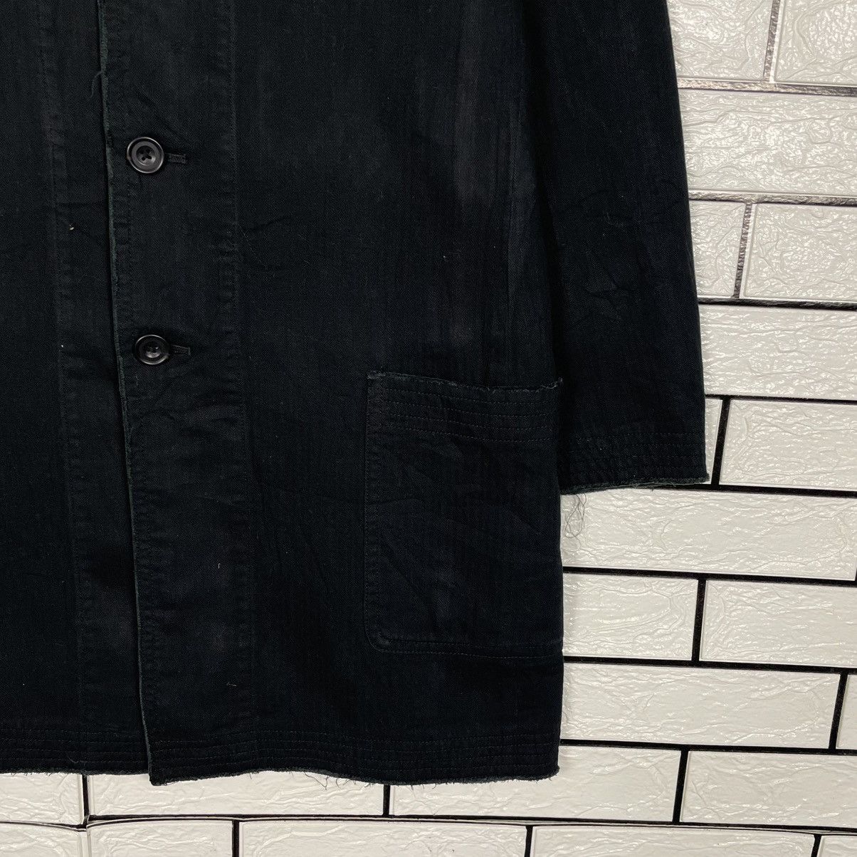 Japanese Brand The Different Rupert Black Long Jacket Size US M / EU 48-50 / 2 - 4 Thumbnail