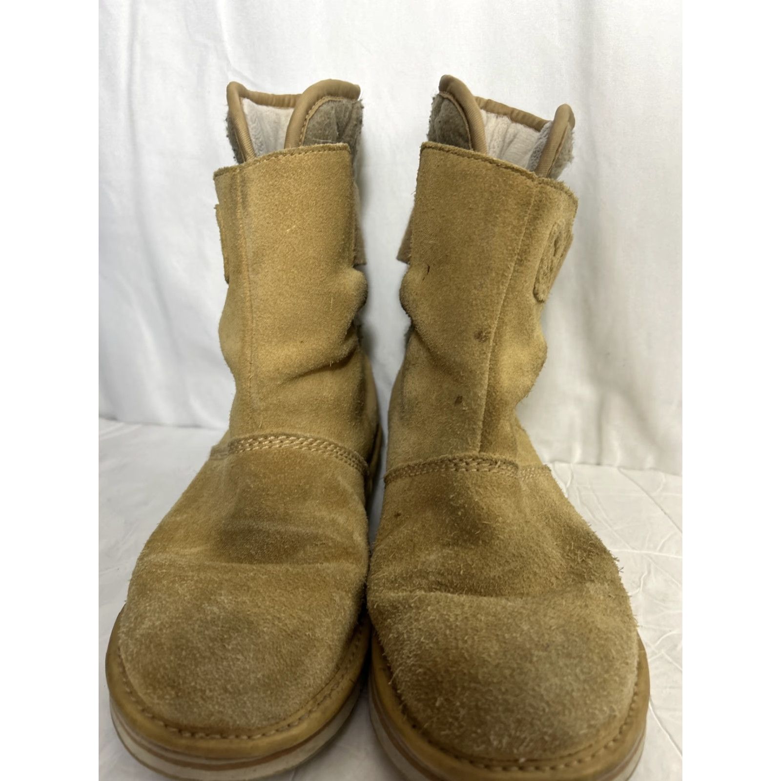 SOREL Sorel The Campus Newbie Brown Curry Suede Slip On Boot Women's Sz 7 Brown Suede Bootie Slip On UKNL2068-373 Size US 7 / IT 37 - 5 Thumbnail