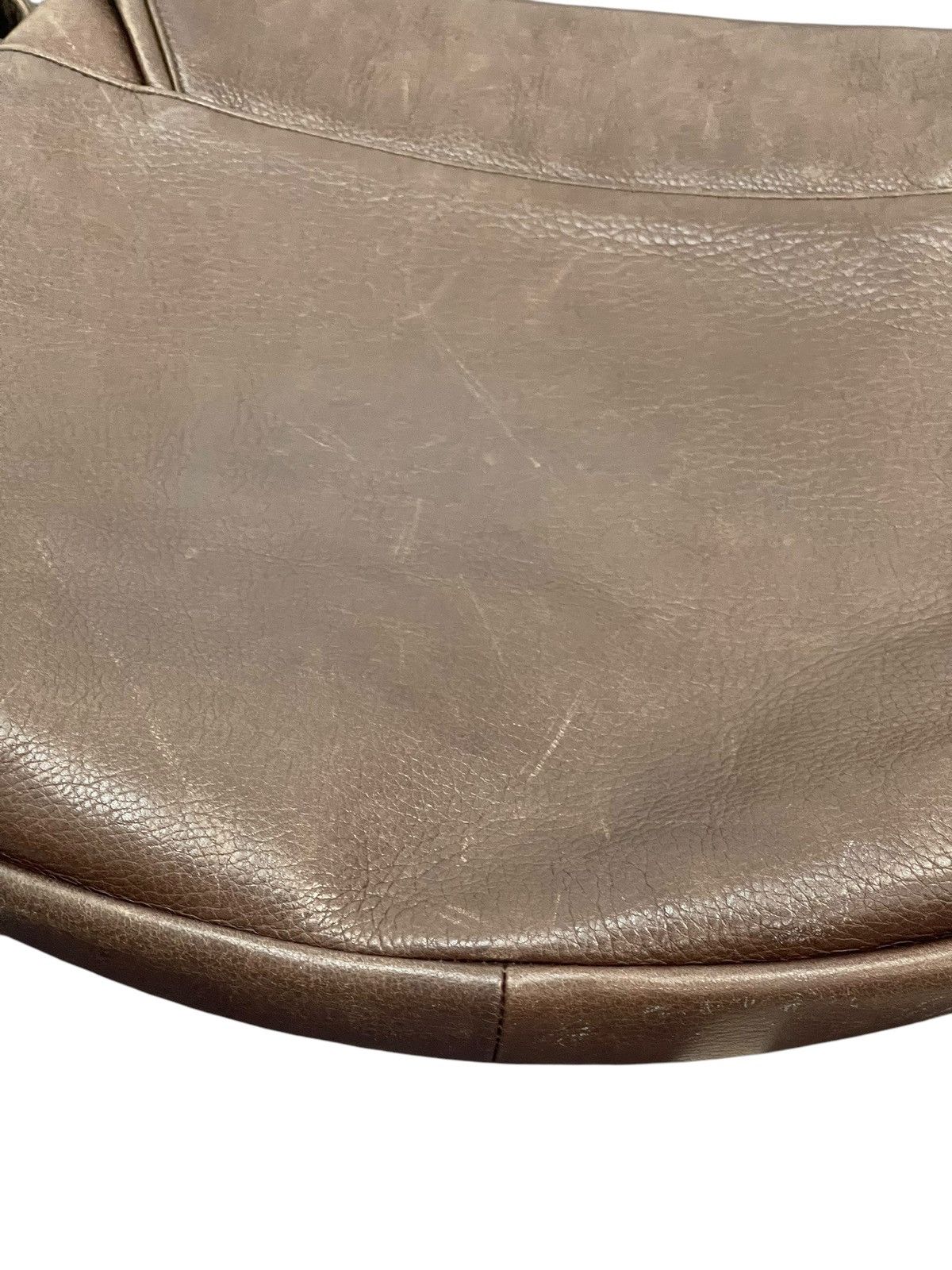 Japanese Brand Full Leather Michiko Kuge Vtg Japan Shoulder Bag 1🟩6 Size ONE SIZE - 12 Thumbnail