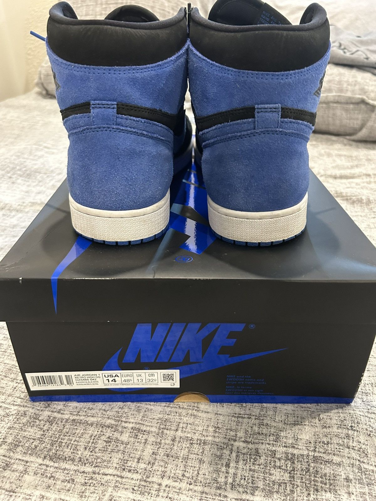 Jordan Brand Jordan 1 “Royal Reimagined” sz14 Size US 14 / EU 47 - 4 Thumbnail