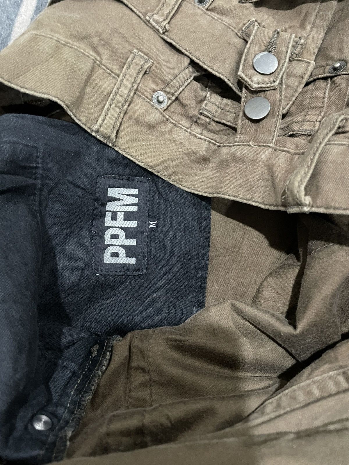 If Six Was Nine PPFM Double Waist Punk Rock Pants Size US 32 / EU 48 - 23 Thumbnail