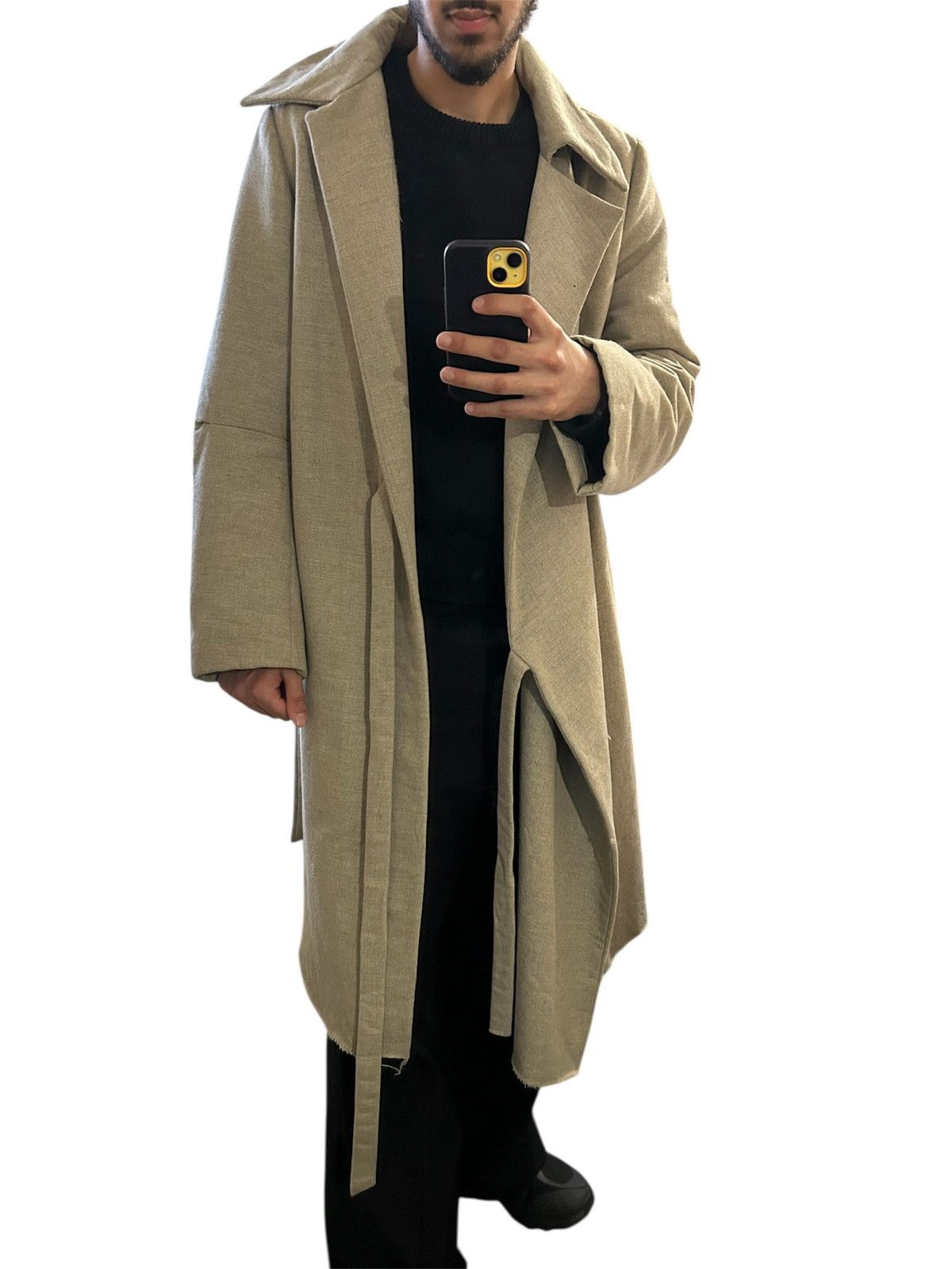 Ann Demeulemeester Ann Demeulemeester Vintage Archive Trench Coat Size US M / EU 48-50 / 2 - 1 Thumbnail