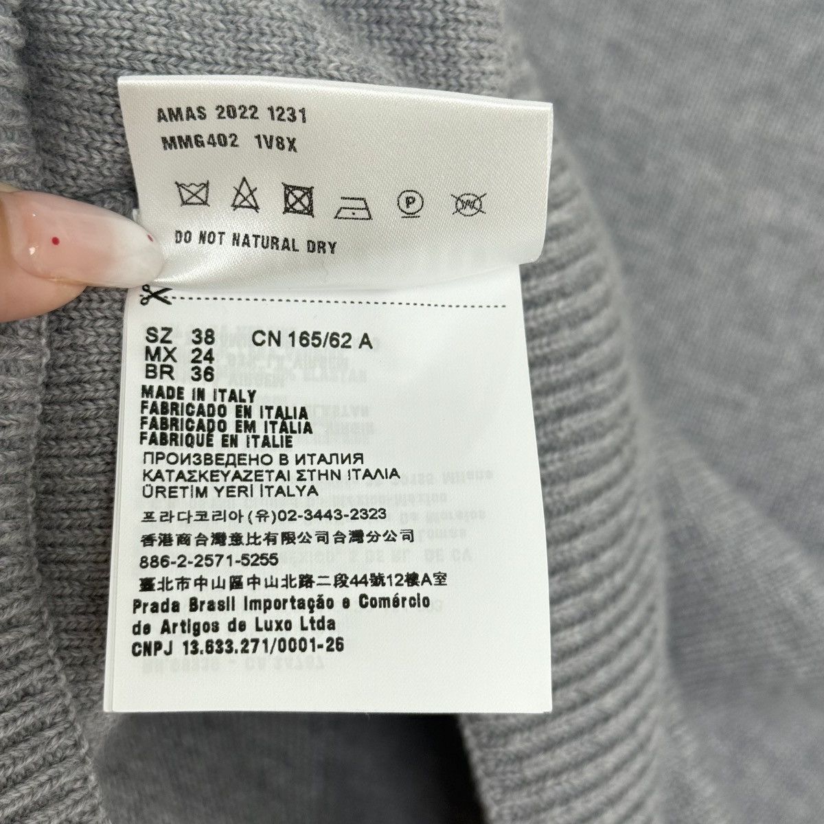 Miu Miu Miu Miu New Spliced Letter Jacquard Knit Casual Shorts K26WX Size 26" / US 2 / IT 38 - 5 Thumbnail