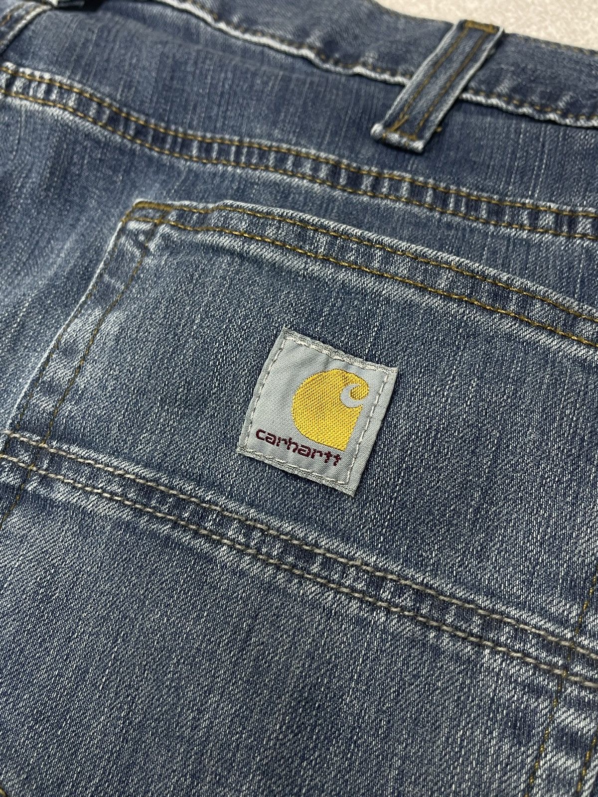 Carhartt Vintage Carhartt WIP Rugged Flex Relaxed Fit Denim Jeans Size US 36 / EU 52 - 4 Thumbnail