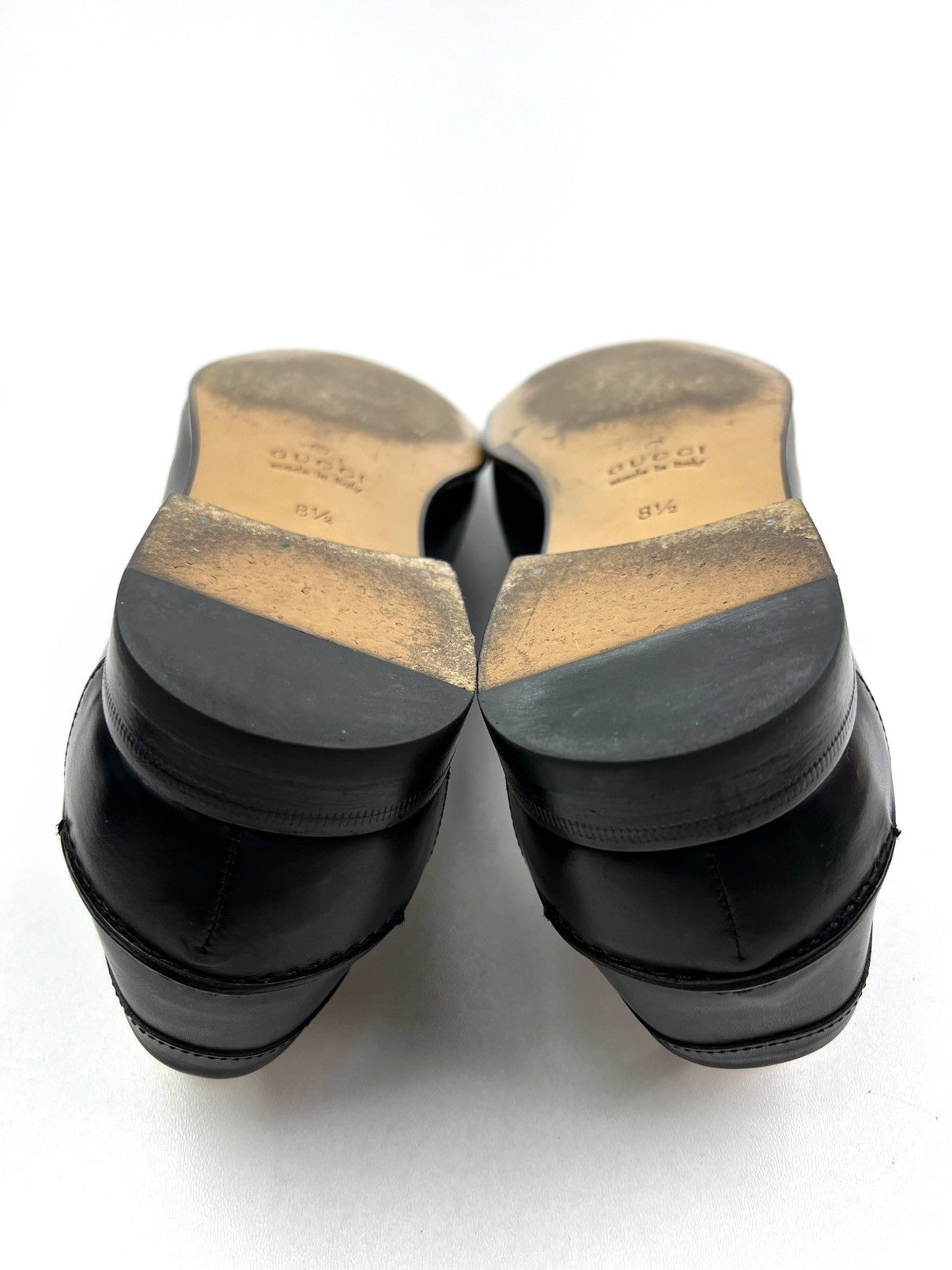 Gucci GUCCI Loafers Leather Shoes HORSEBIT Buckle Black Men’s Size US 9 / EU 42 - 11 Thumbnail