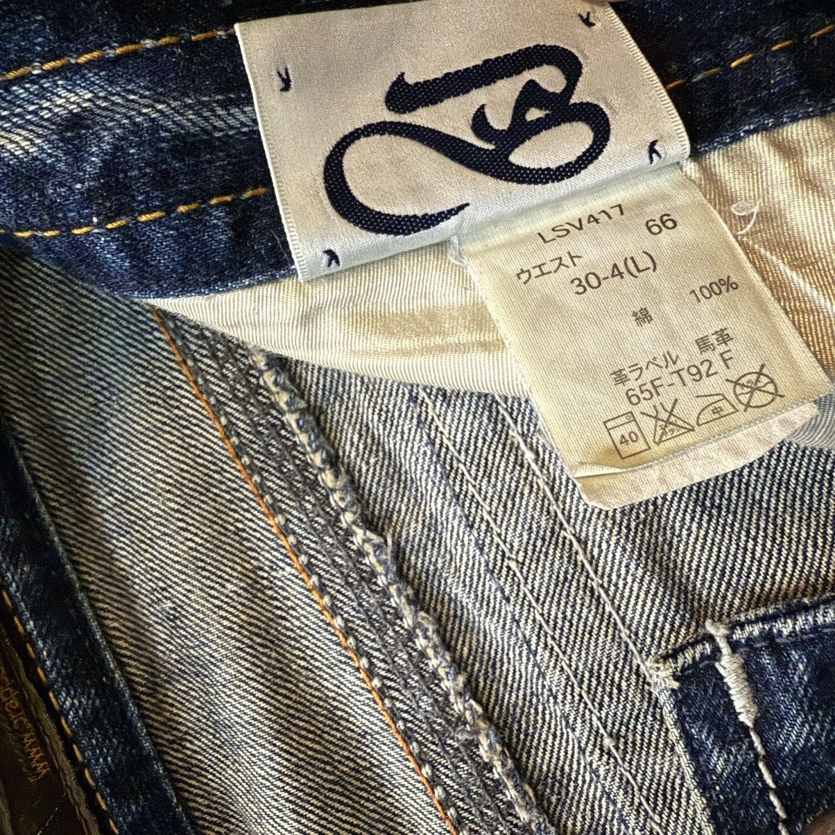 Tornado Mart 🔥🇯🇵 Vintage Flared Sick Japanese Brappers Jeans Size US 30 / EU 46 - 18 Thumbnail