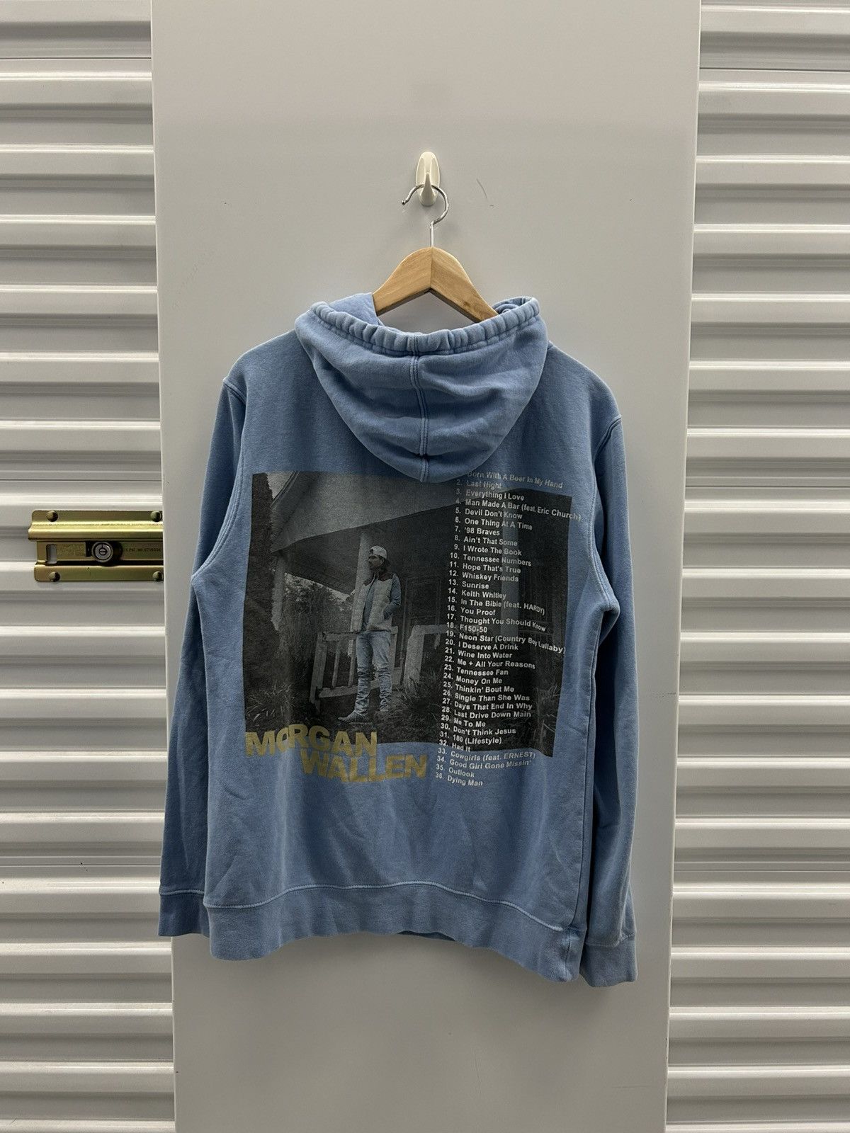 Band Tees Morgan wallen one thing at a time hoodie Size US L / EU 52-54 / 3 - 1 Thumbnail
