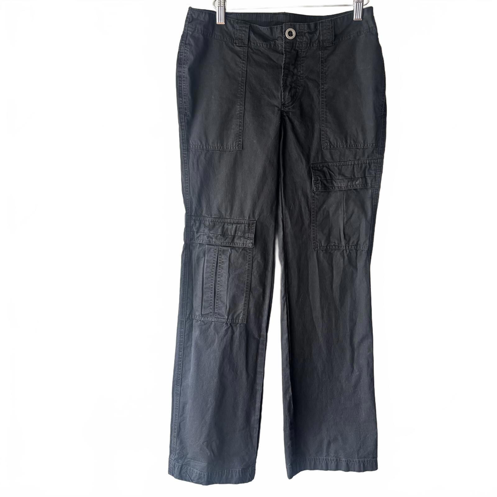 Free People Free People Women's Black Cargo Jeans with Pockets Size 25" / US 0 / IT 36 - 1 Thumbnail