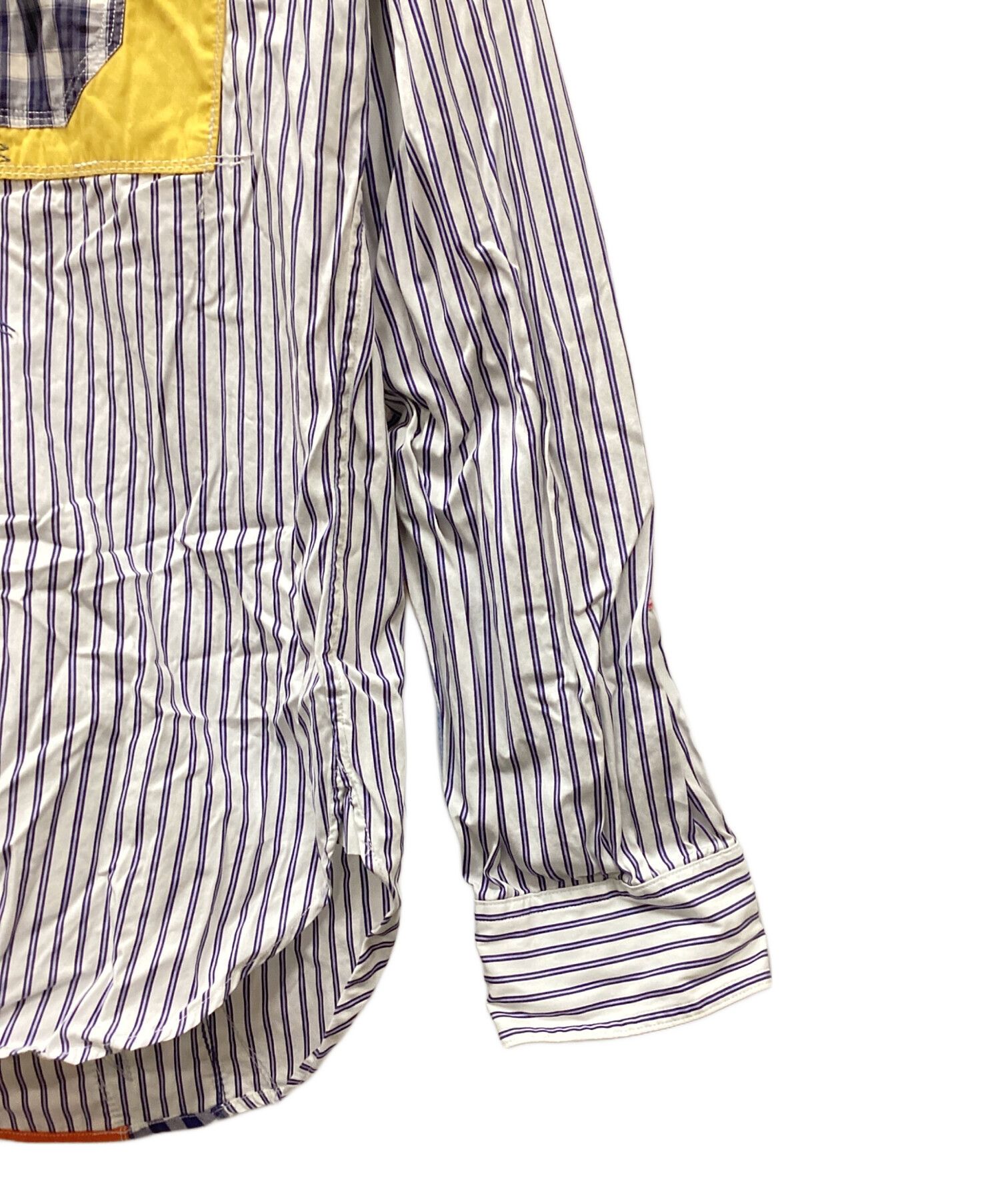 Comme des Garcons × Junya Watanabe COMME des GARCONS JUNYA WATANABE MAN Patchwork L/S Shirt M Size US M / EU 48-50 / 2 - 5 Thumbnail