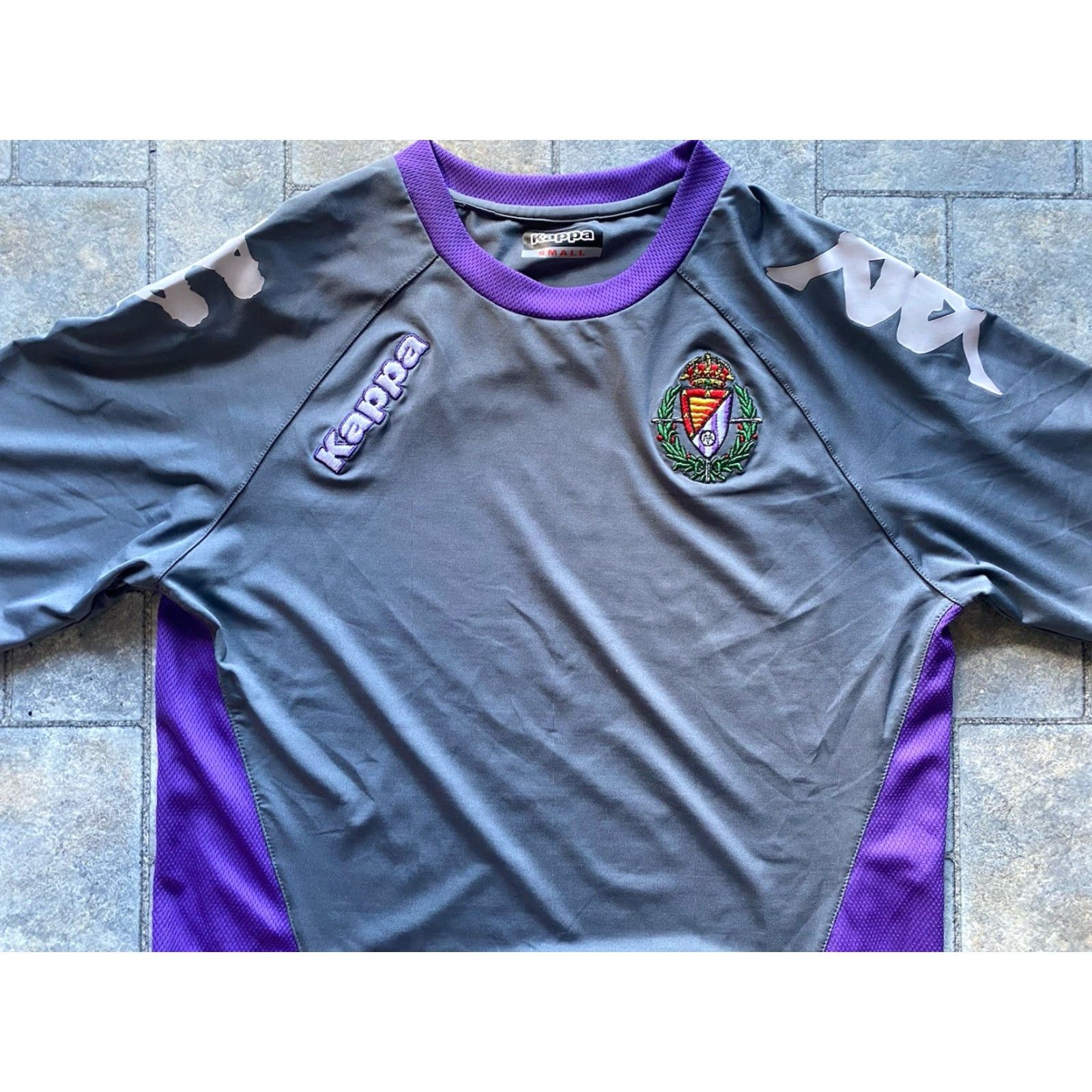 Kappa Kappa Valladolid Shirt Men’s Size S Gray Purple Short Sleeve T-Shirt Size US S / EU 44-46 / 1 - 3 Thumbnail