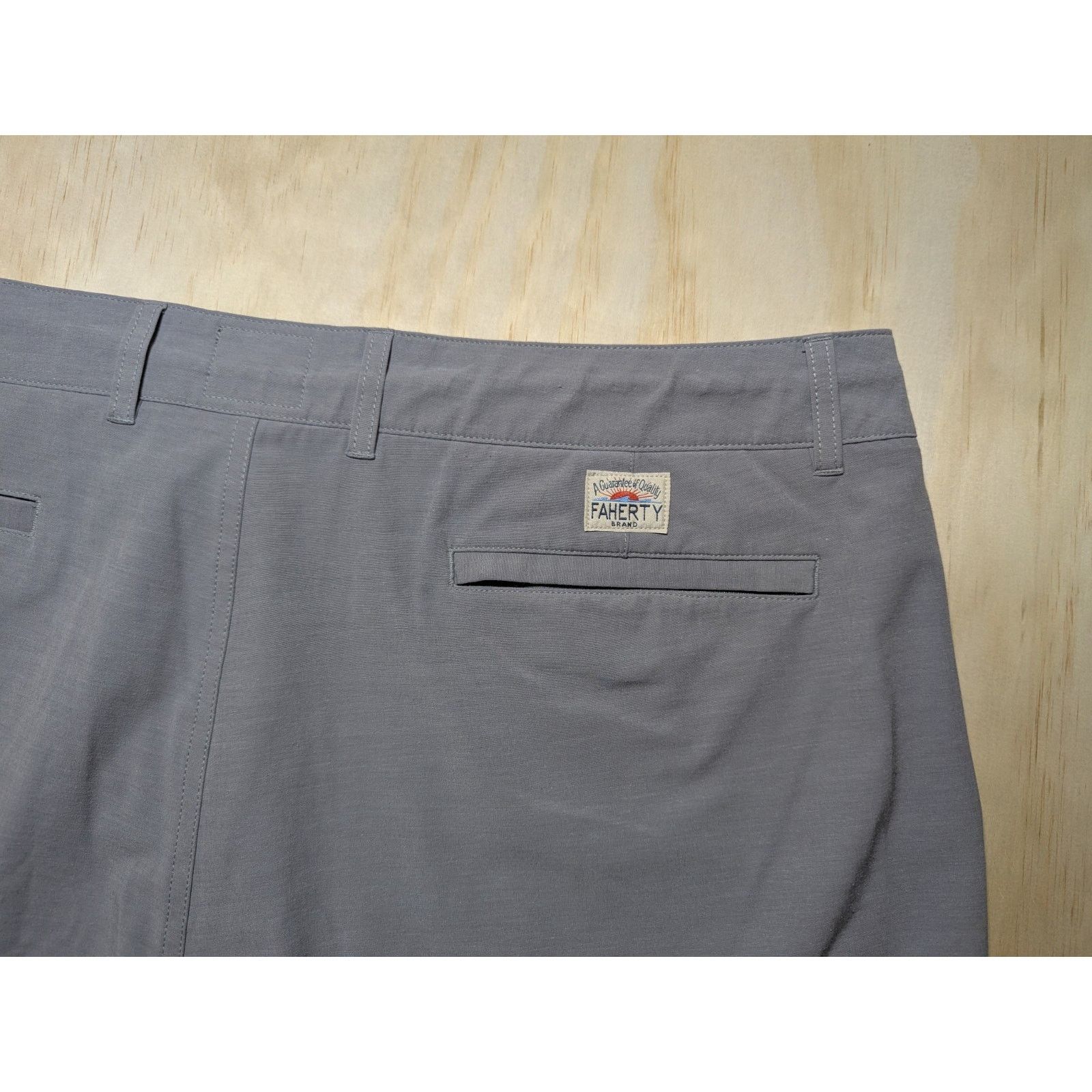 Faherty Faherty Men's 40 All Day Shorts Grey Hybrid Stretch Size US 40 / EU 56 - 8 Thumbnail