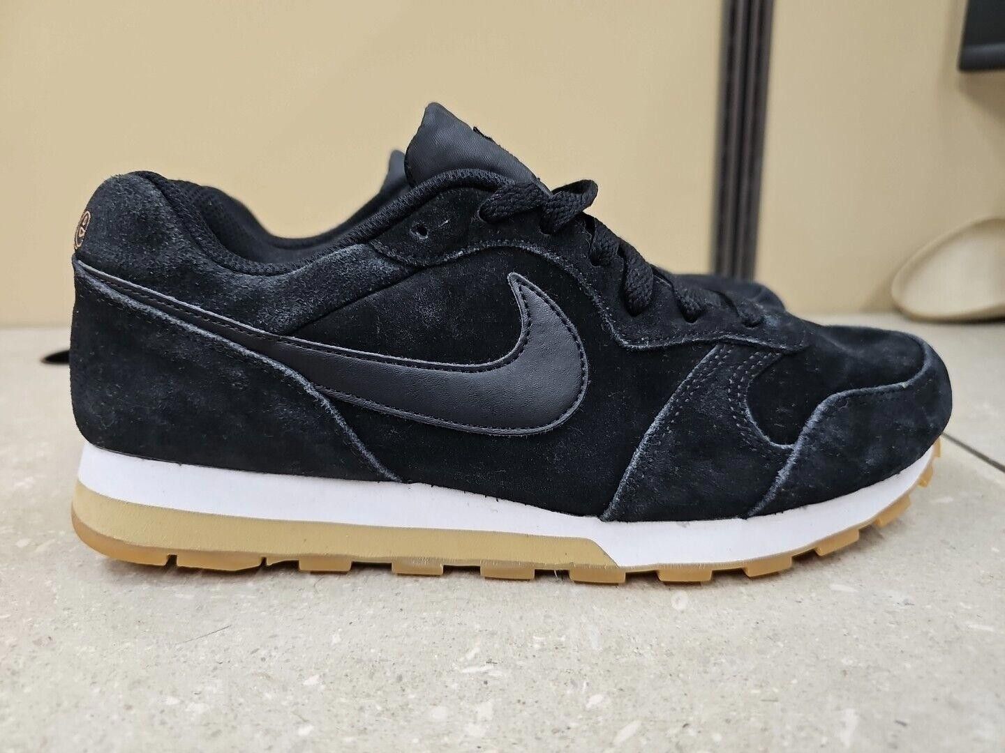 Nike Nike Womens MD Runner 2 SE Black casual Shoes Size 10 Size US 10 / IT 40 - 2 Thumbnail