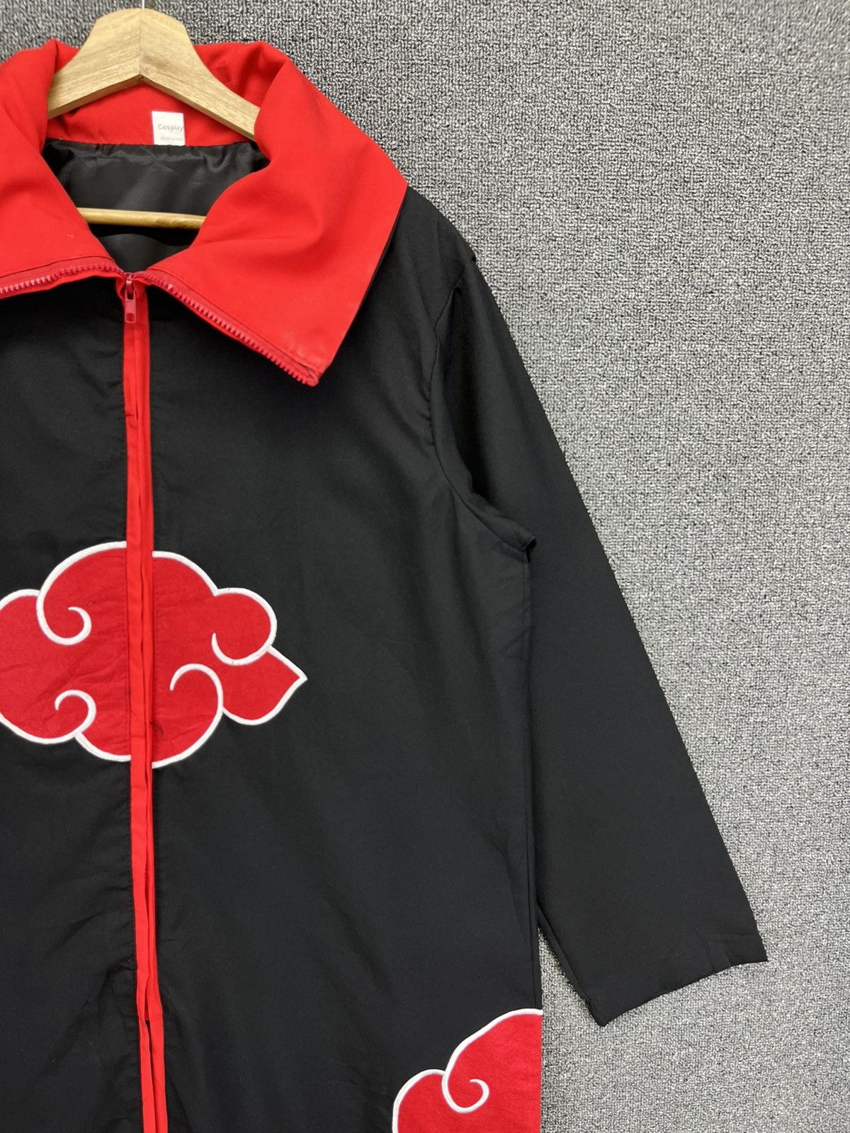 Anime Naruto Akatsuki Japanese Anime Cosplay Long Jacket Size US M / EU 48-50 / 2 - 5 Thumbnail