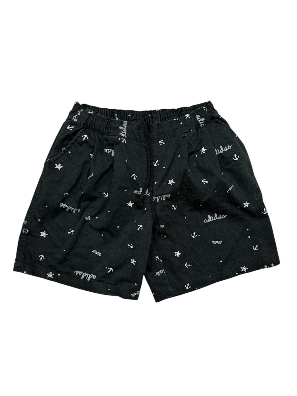 Adidas Adidas Neo Label Fullprint Short Pants Size 24" / US 00 / IT 34 - 1 Thumbnail