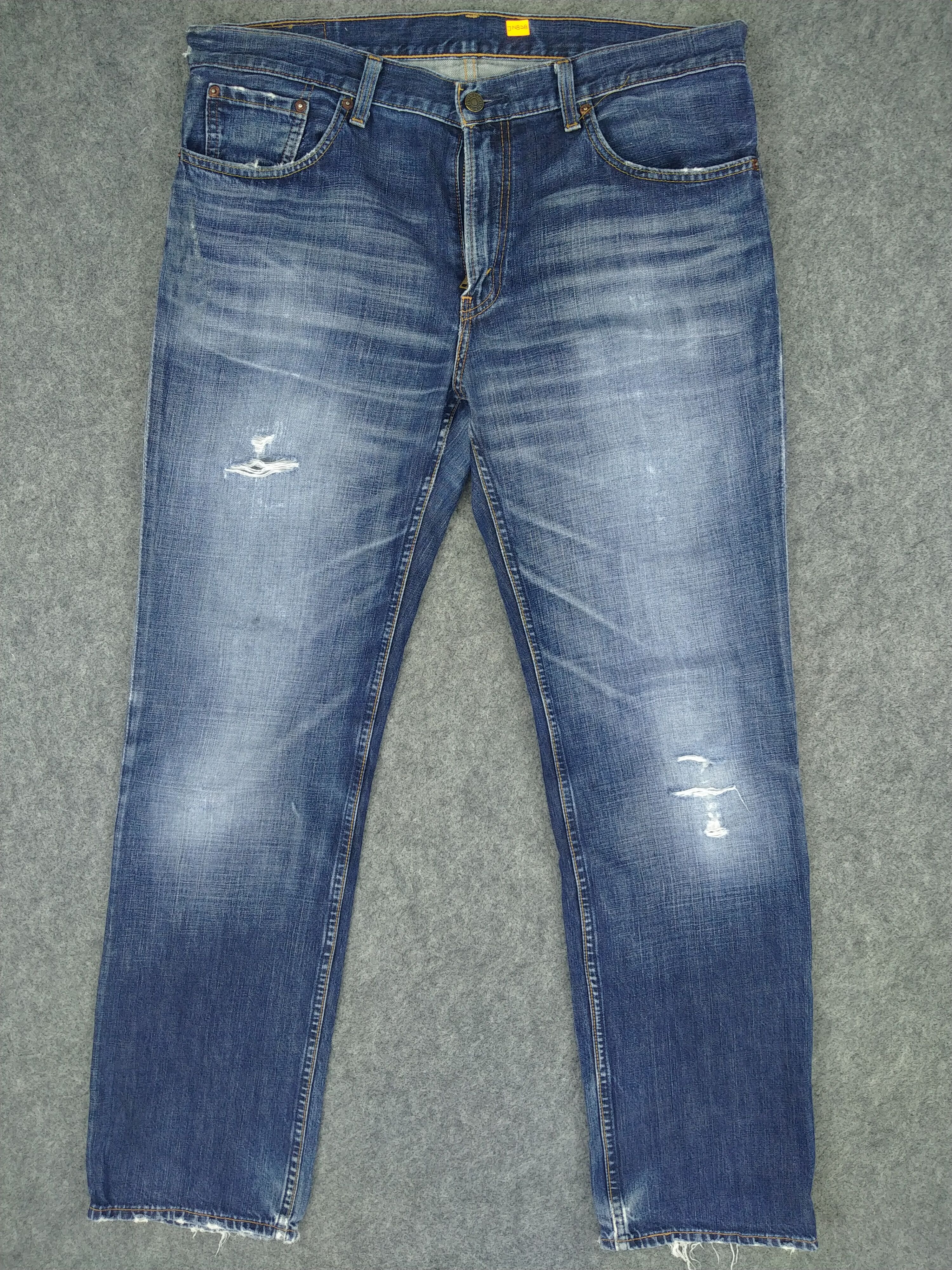 Levi's Blue Vintage Levi's 502 Distressed Denim 38x32 -JN828 Size US 38 / EU 54 - 1 Thumbnail