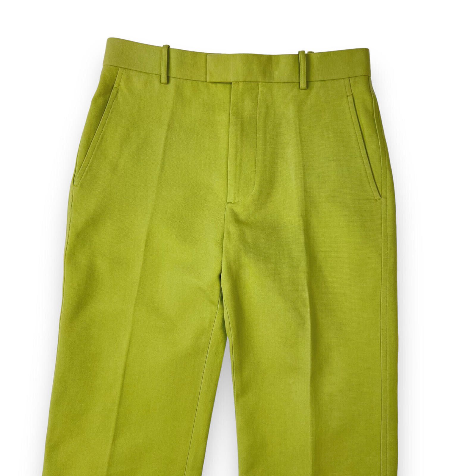 Bottega Veneta Bottega Veneta Salon 01 Green Trousers Size 28" / US 6 / IT 42 - 1 Thumbnail