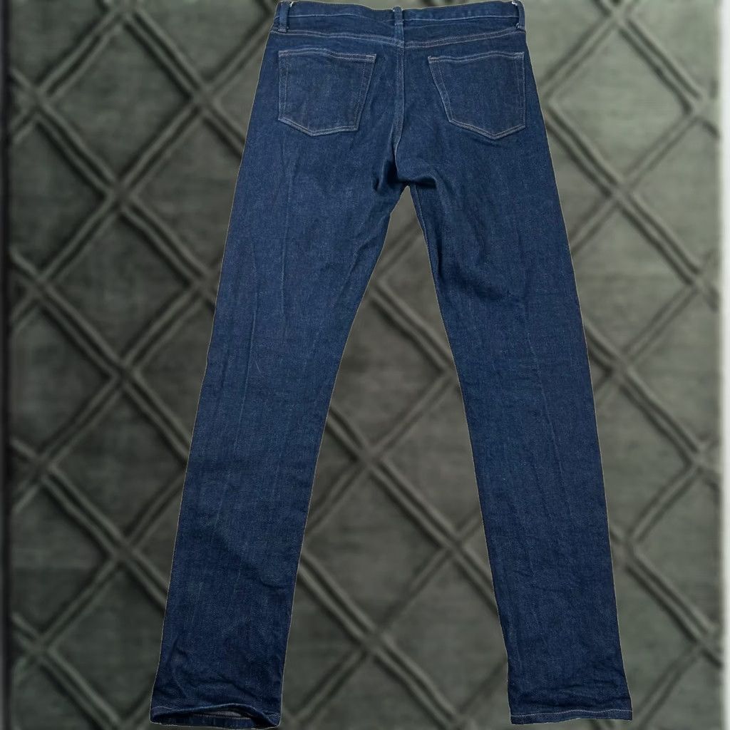 Uniqlo Uniqlo Jeans Slim Mens 30x32 Selvedge Japanese Denim Kaihara Dark WashBlue 5-Pocket Regular Inseam 32 Vintage No Boss? Size US 30 / EU 46 - 1 Thumbnail