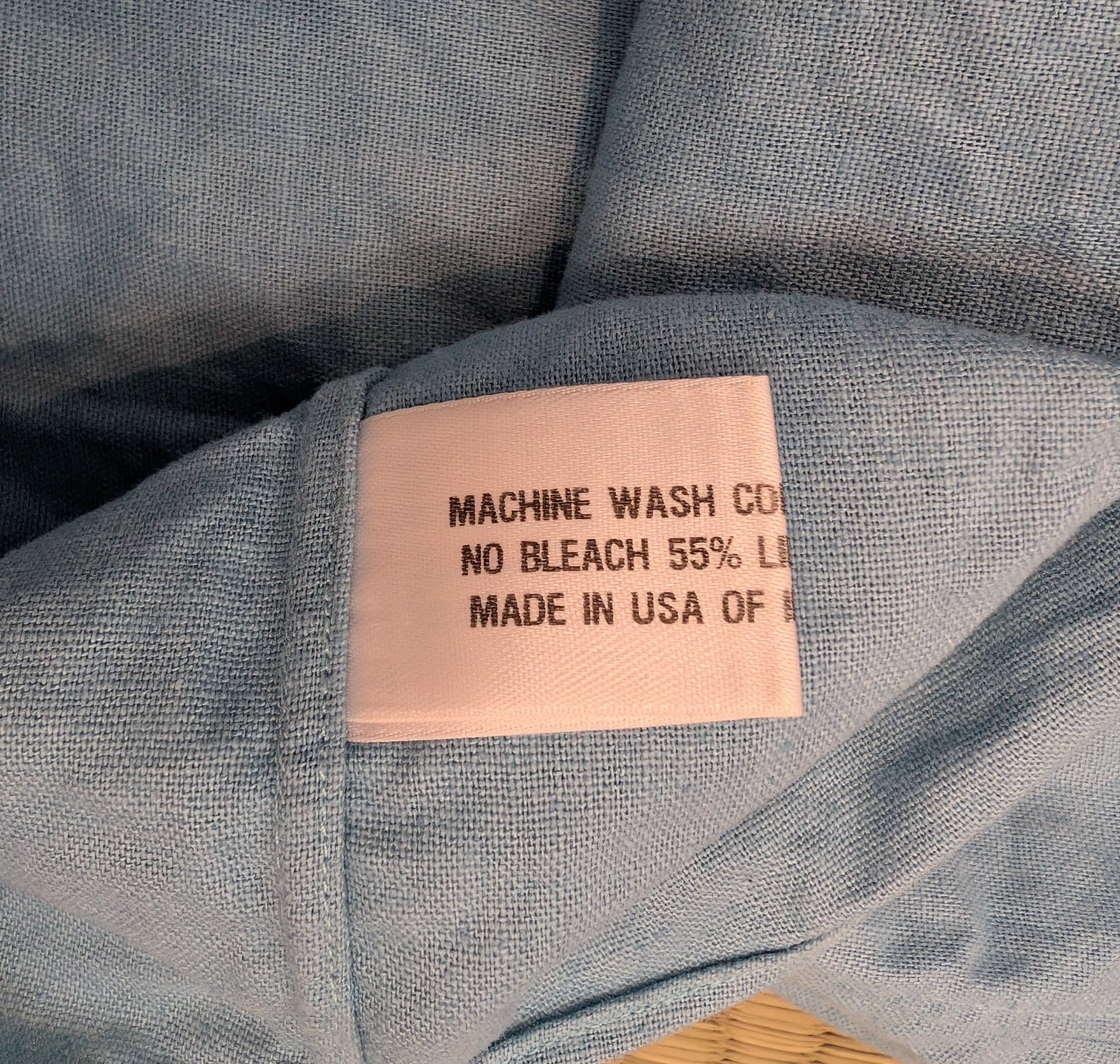 Raleigh Denim Raleigh Denim Workshop Linen Cotton Oxford Shirt Light Blue Size US S / EU 44-46 / 1 - 4 Thumbnail