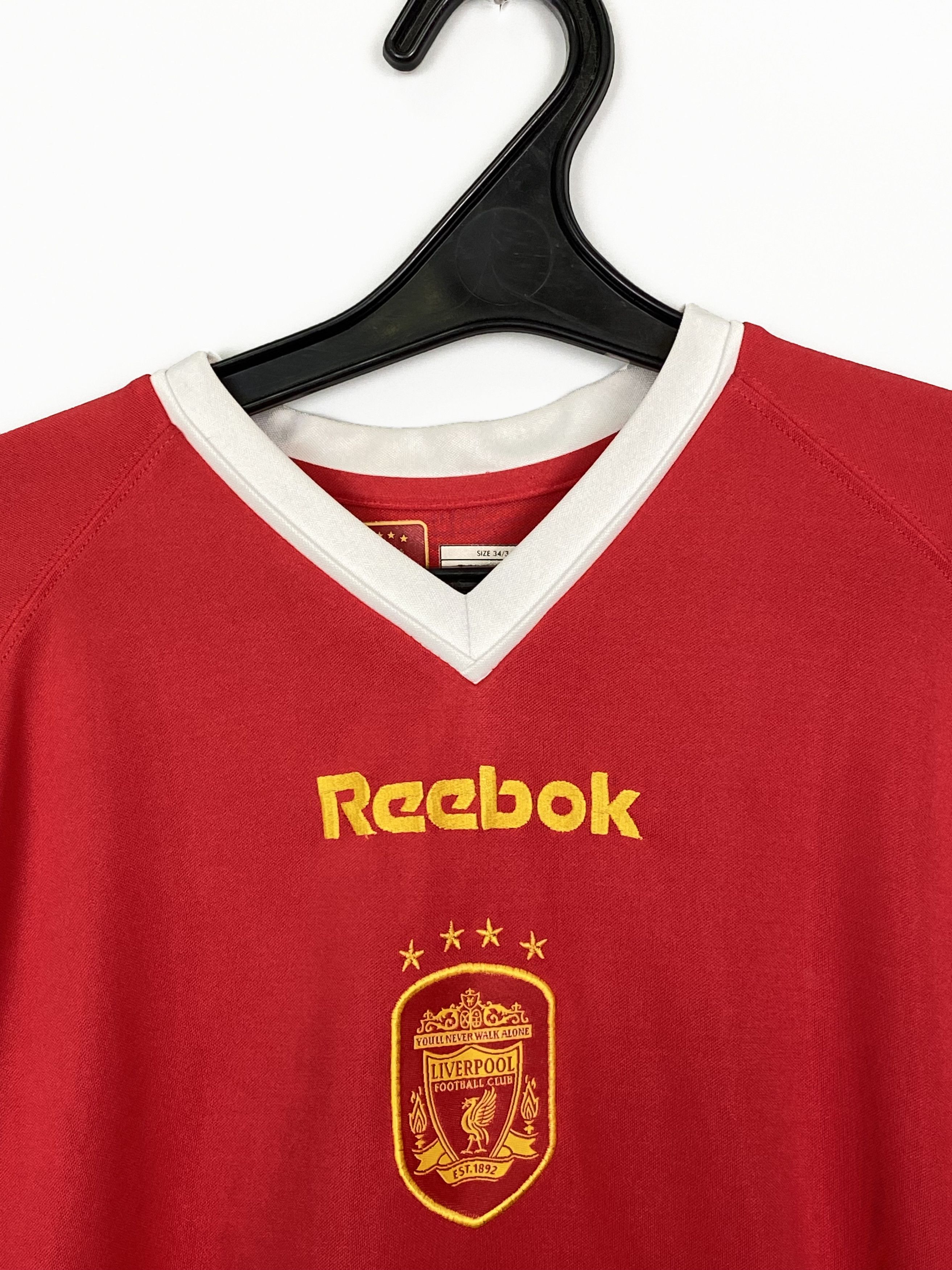 Reebok RIISE #18 LIVERPOOL 2001/03 EUROPEAN HOME JERSEY REEBOK Size US M / EU 48-50 / 2 - 8 Thumbnail