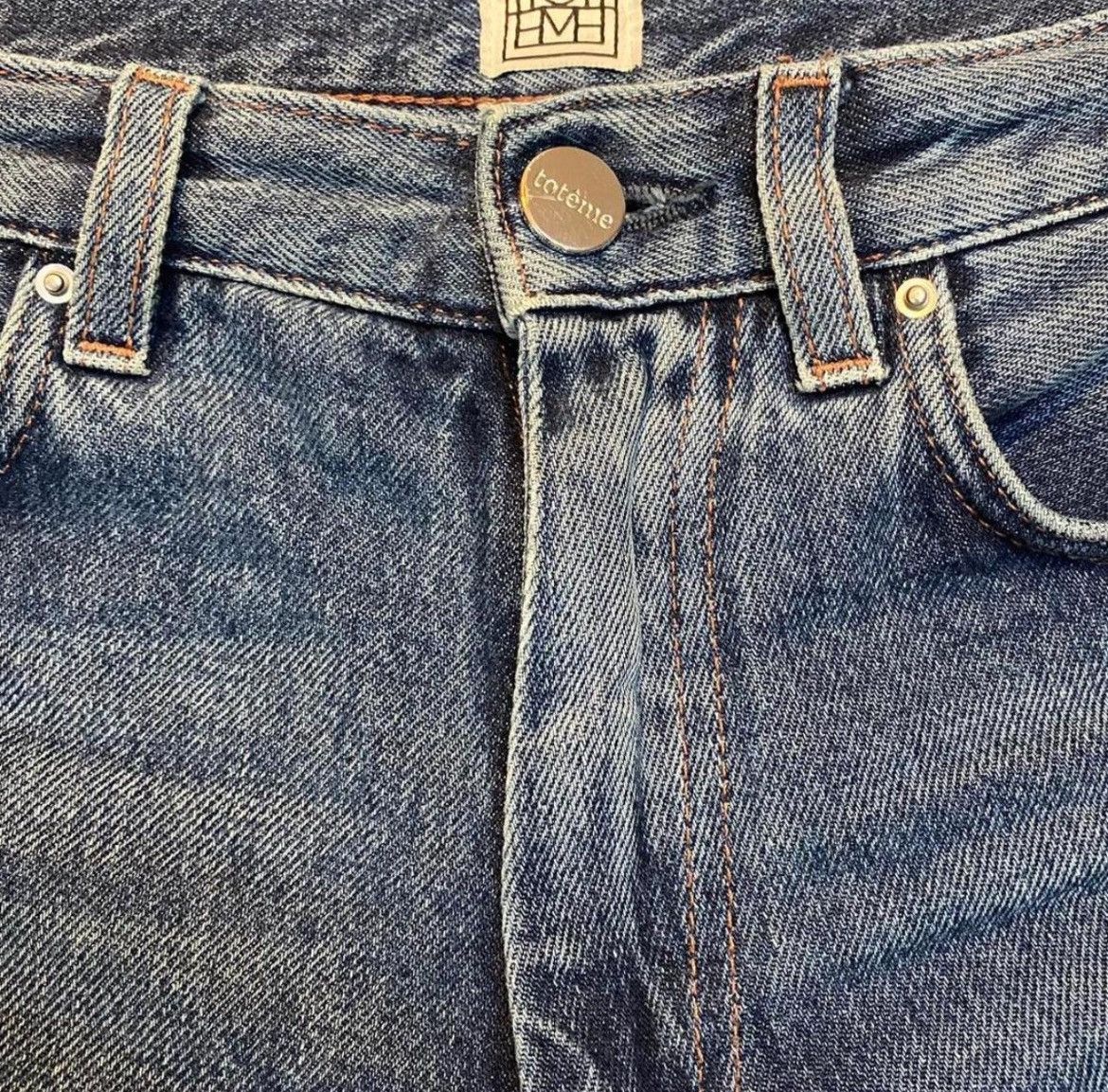 Toteme Toteme Original Twisted Seam Jeans Size 23" - 1 Thumbnail