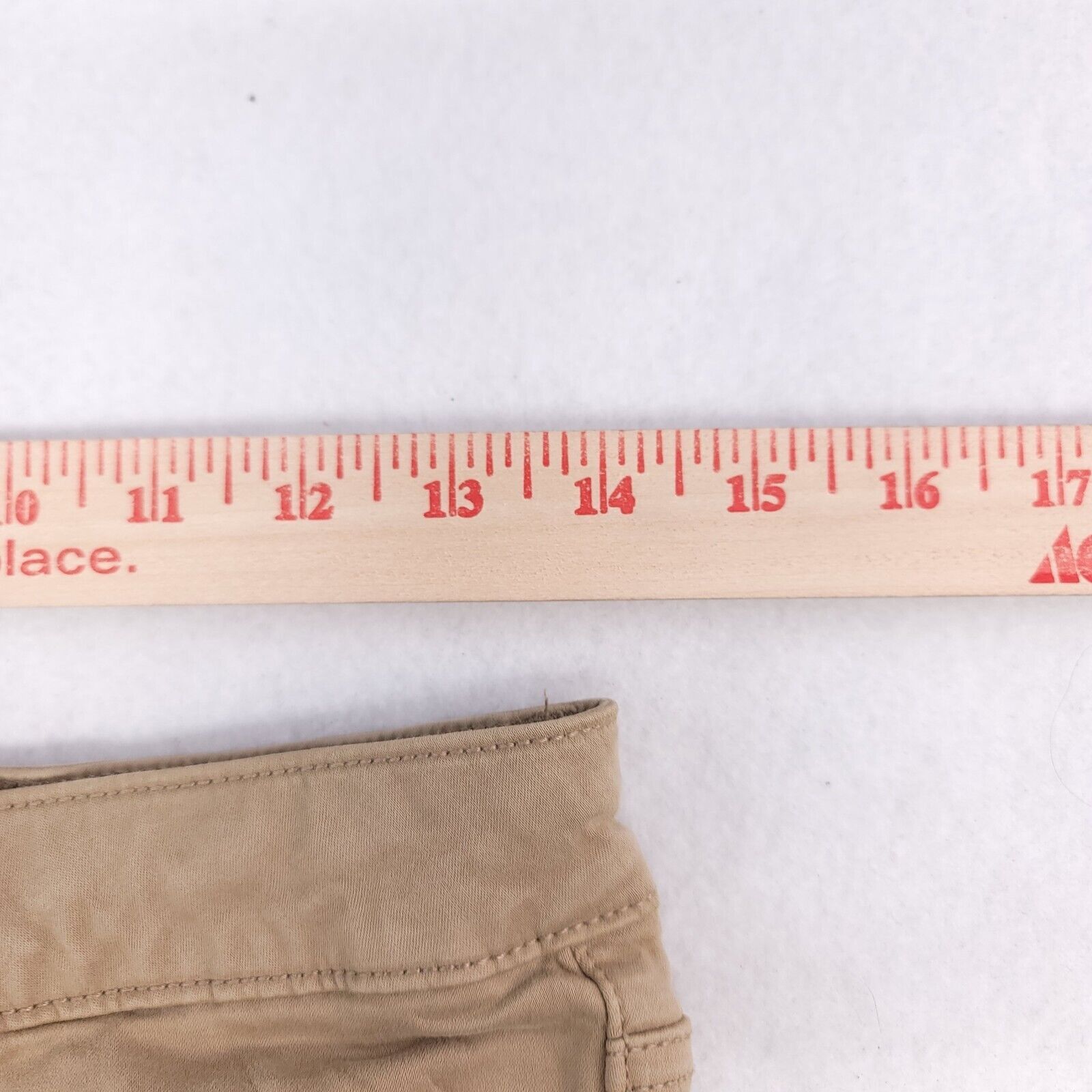 American Eagle Outfitters American Eagle Casual Button Chino Pants Womens Size 6 Beige Size 28" / US 6 / IT 42 - 8 Thumbnail