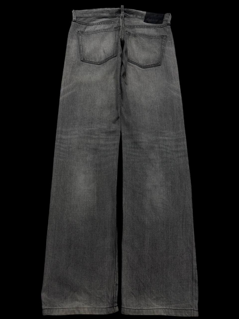 Japanese Brand Vintage Back Number Insane Whisker Honeycomb 90s Style Jean Size US 30 / EU 46 - 2 Thumbnail