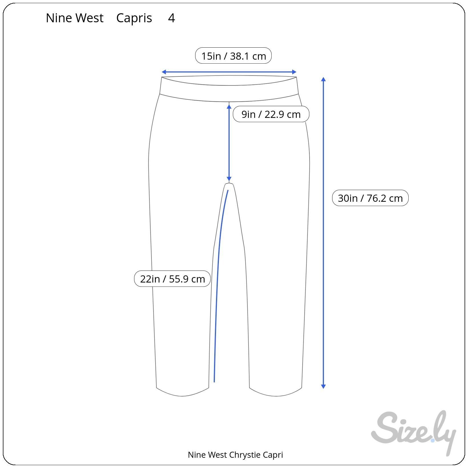 Nine West Nine West Multicolor Stretch Chrystie Straight Leg Capris 4 Size 27" / US 4 / IT 40 - 7 Thumbnail