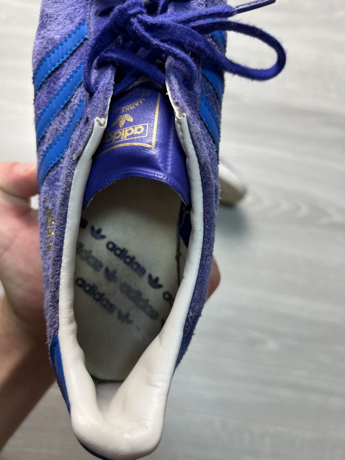 Adidas × Vintage Mens Vintage Adidas Gazelle Low top sneakers y2k rare OG Size US 7.5 / EU 40-41 - 7 Thumbnail