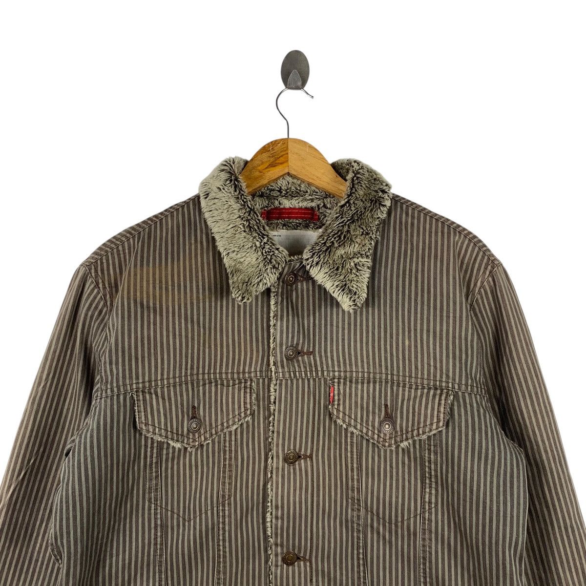 Levi's LEVIS STRAUSS Redloop Type-3 Sherpa Lining Trucker Jacket Size US L / EU 52-54 / 3 - 4 Thumbnail