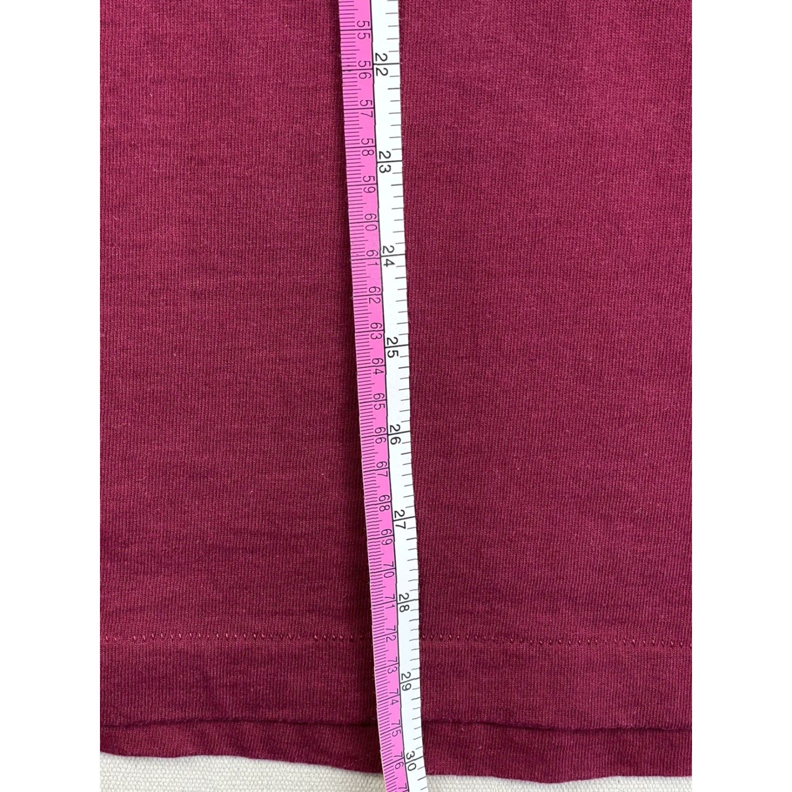 Vintage VINTAGE BVD T-Shirt Shirt Pocket 90s Adult Mens L Red Cotton Crew Neck Short Sleeve Tee Mens Ter USA 90s Size US L / EU 52-54 / 3 - 8 Thumbnail