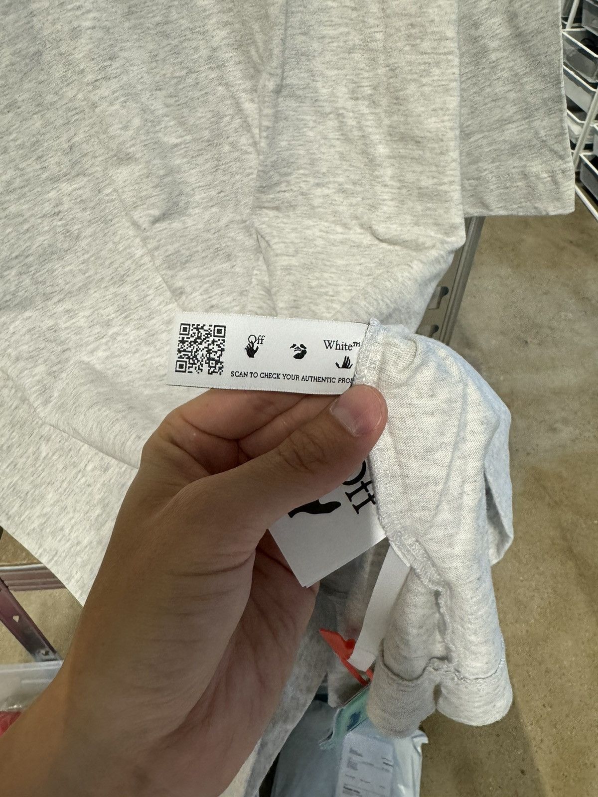 Off-White Off-White Logo T-Shirt NEW 500$ Size US XL / EU 56 / 4 - 5 Thumbnail