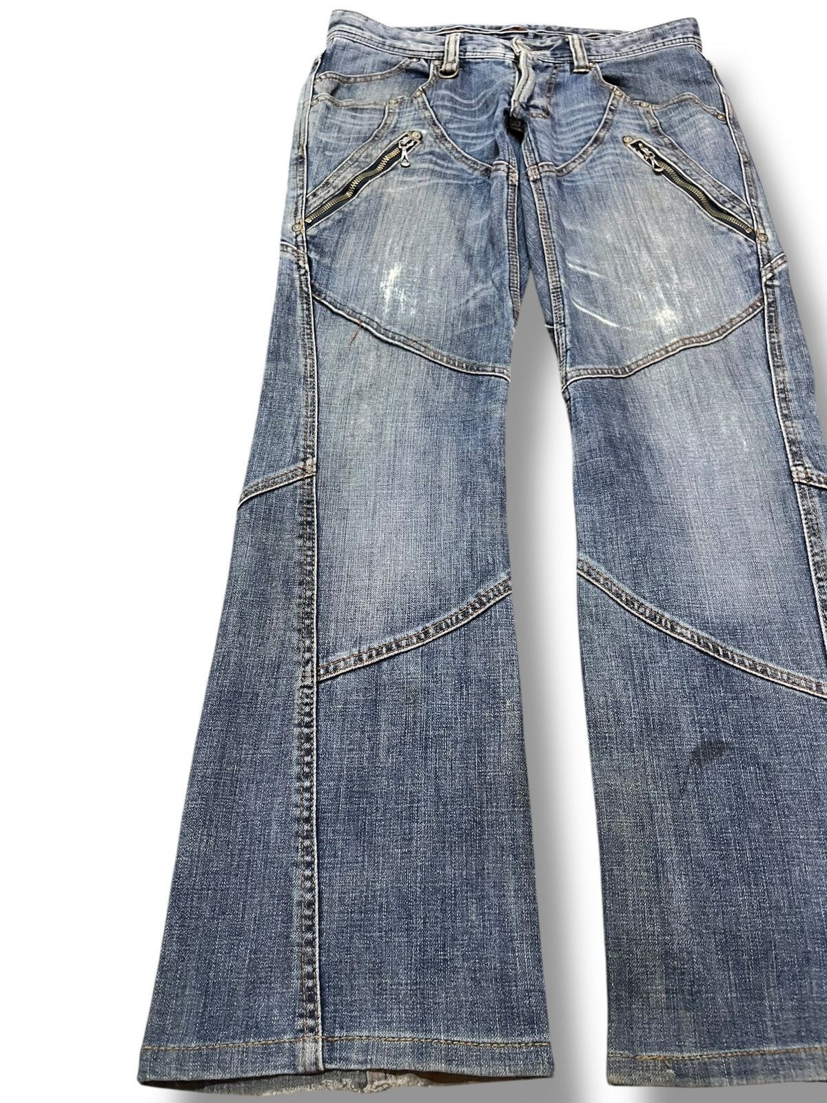 Nicole Club Vintage Nicole Club For Men Bondage Punk Denim Size US 31 - 3 Thumbnail