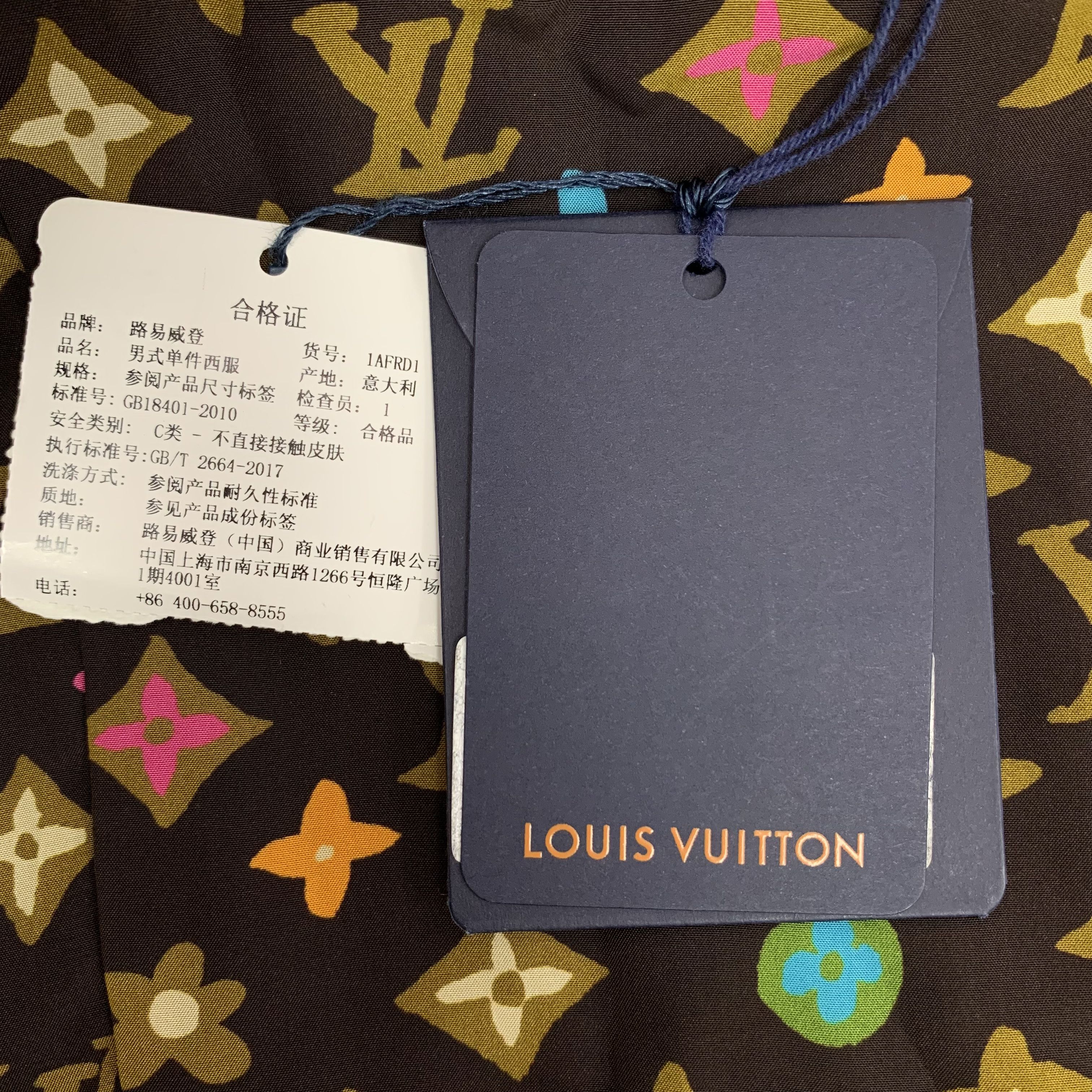 Louis Vuitton Louis Vuitton x Tyler Monogram Blazer Black (L) Size 50L - 6 Thumbnail