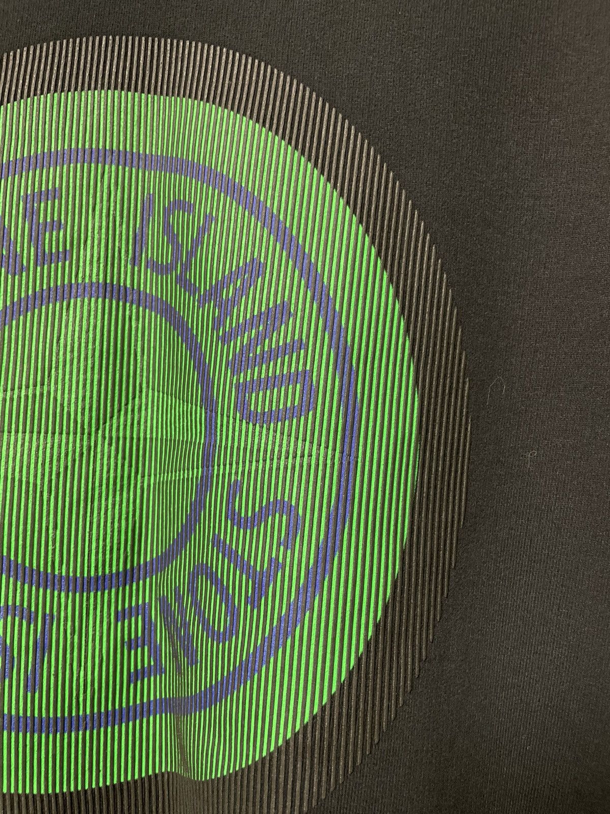 Stone Island Stone Island Big Logo Print Black Sweatshirt Crewneck Size US XL / EU 56 / 4 - 10 Thumbnail