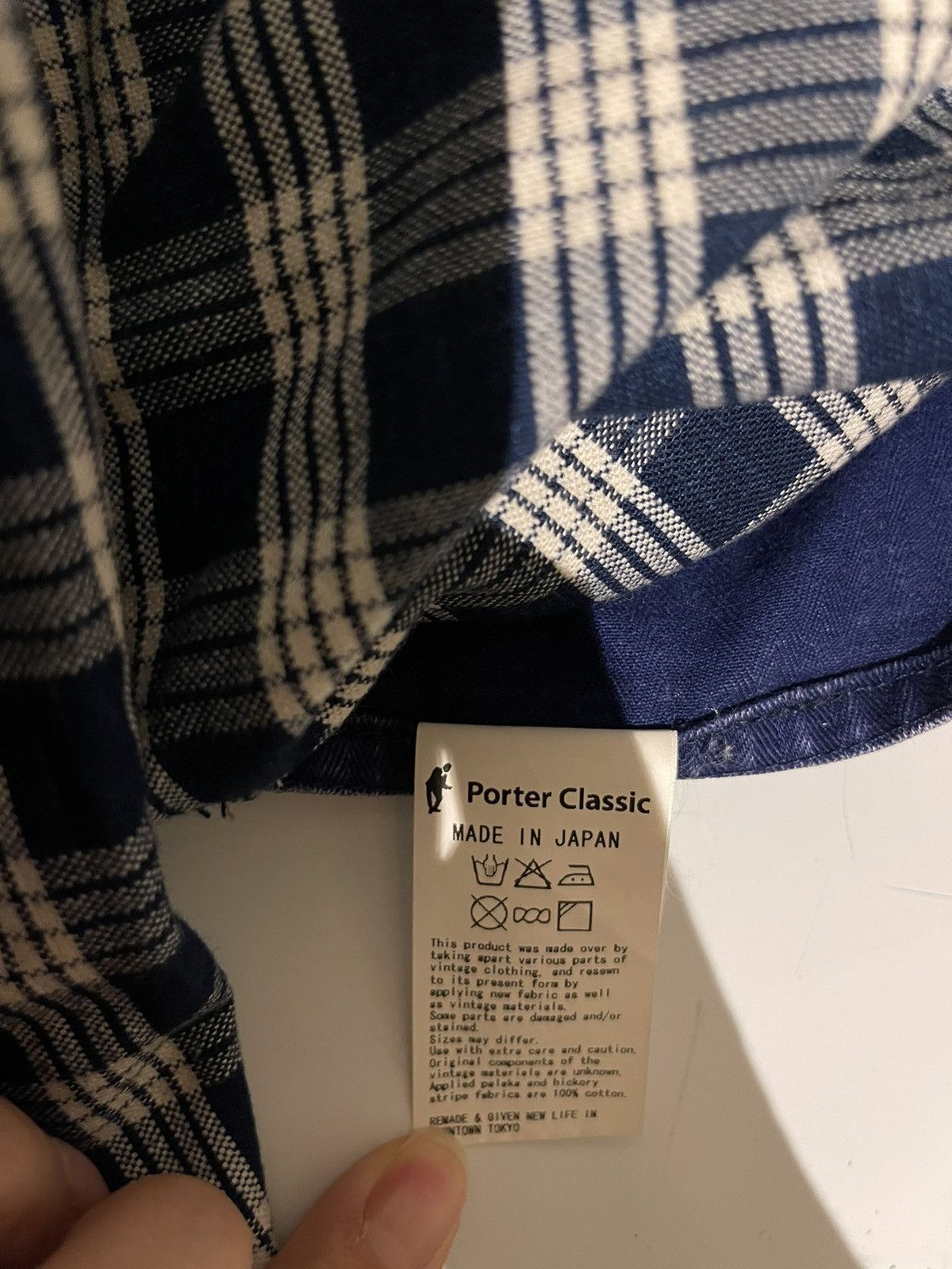 Porter Classic Porter Classic Reversible Jacket Size US L / EU 52-54 / 3 - 6 Thumbnail