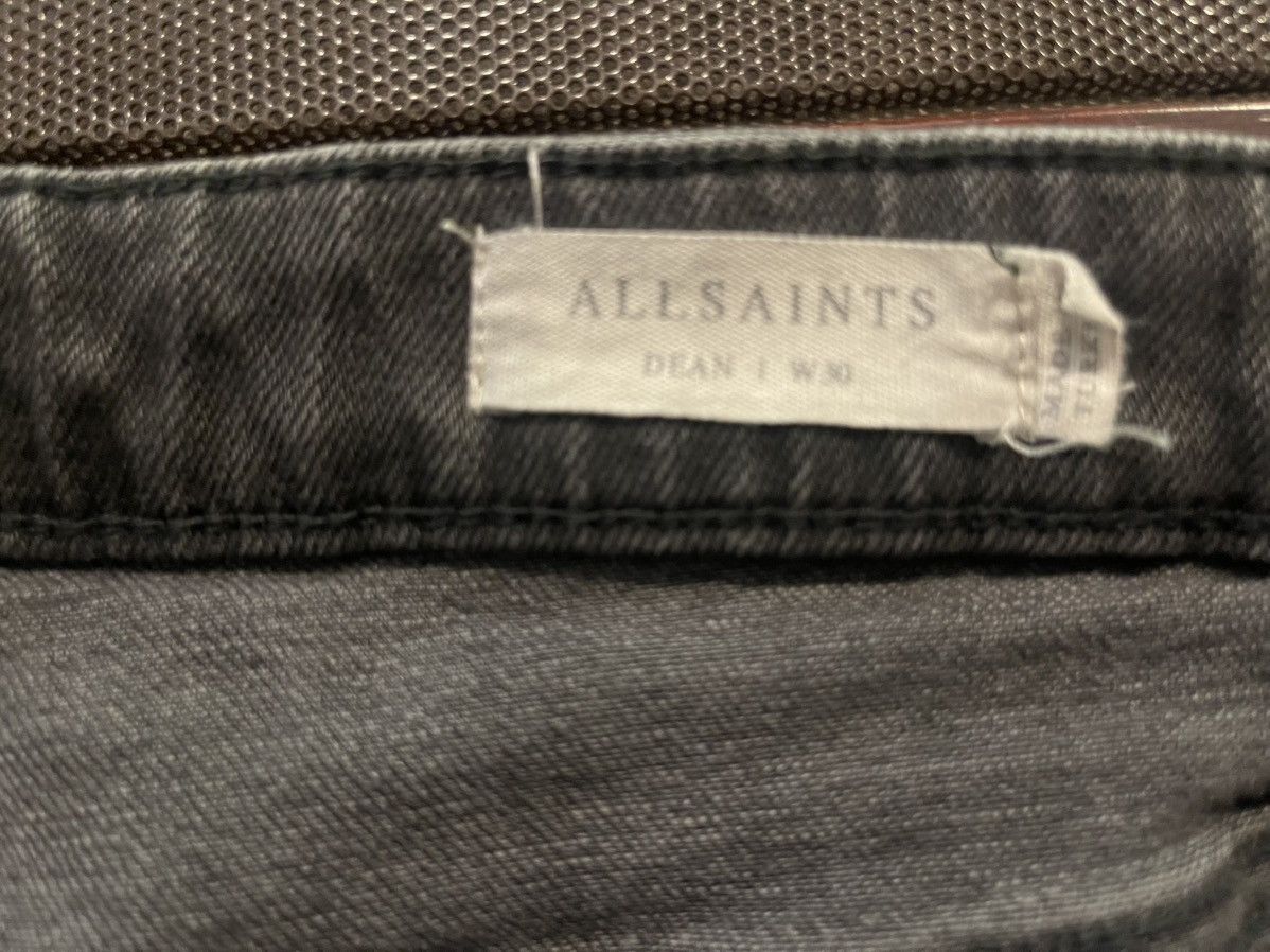 Allsaints Mens slim button jeans Size US 30 / EU 46 - 6 Thumbnail